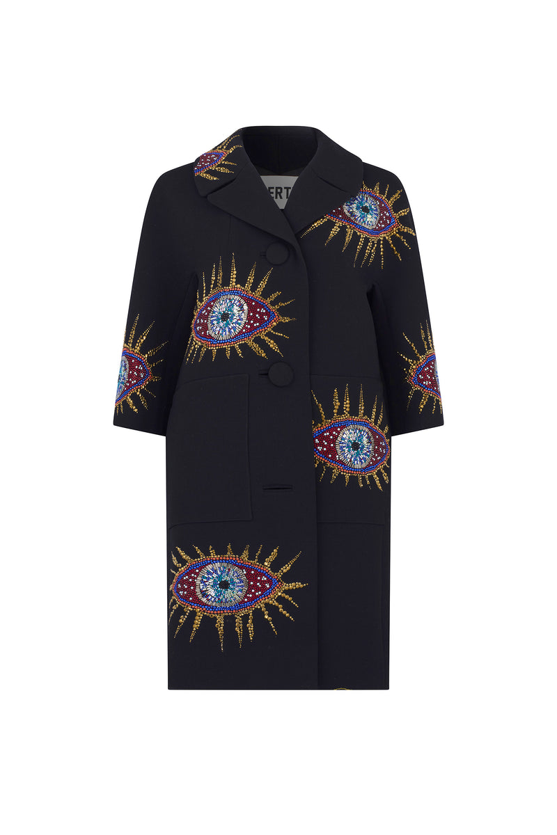 'NAZAR' PATCH POCKET COAT - - Libertine