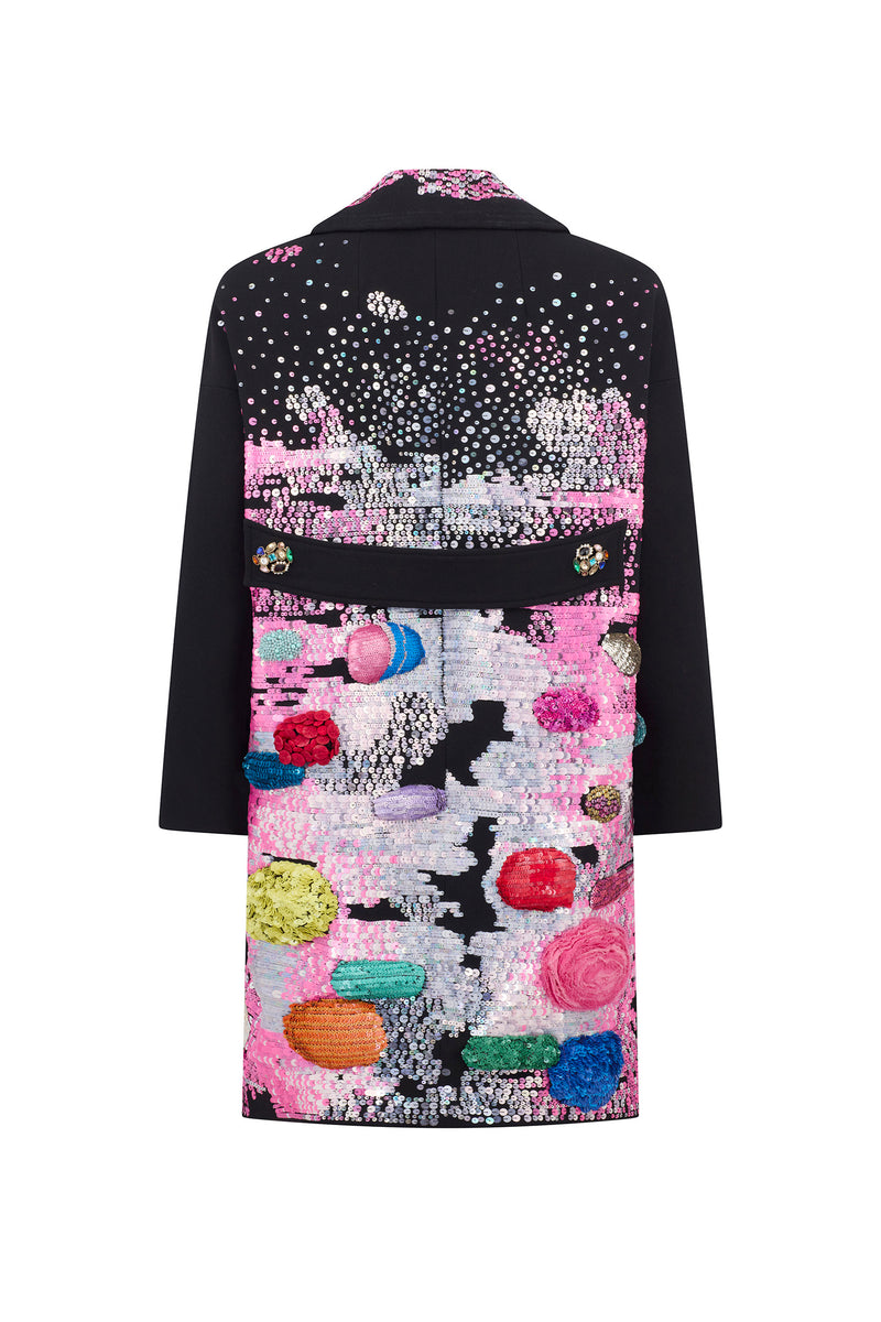 'CANDY LAND' EMBELLISHED L/S PATCH POCKET COAT - - Libertine