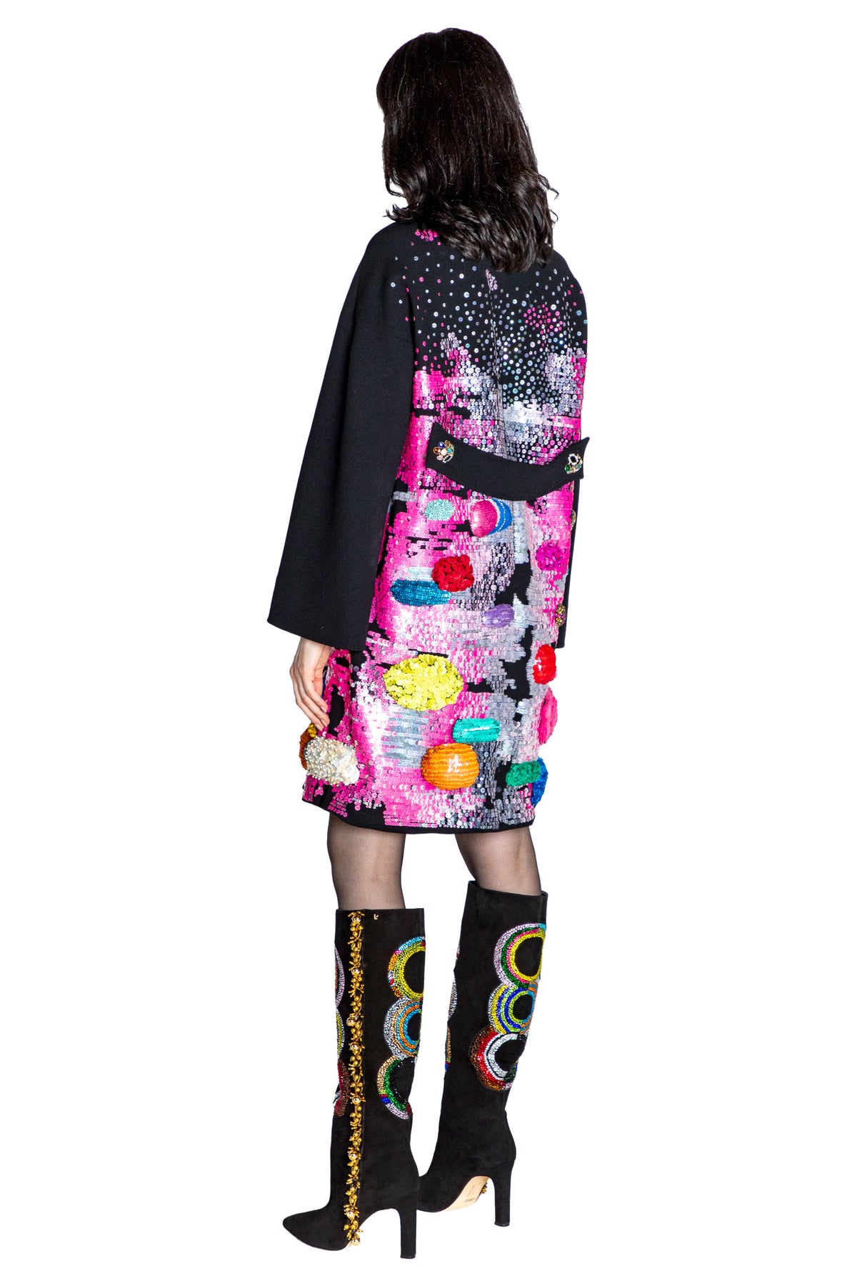 'CANDY LAND' EMBELLISHED L/S PATCH POCKET COAT - - Libertine