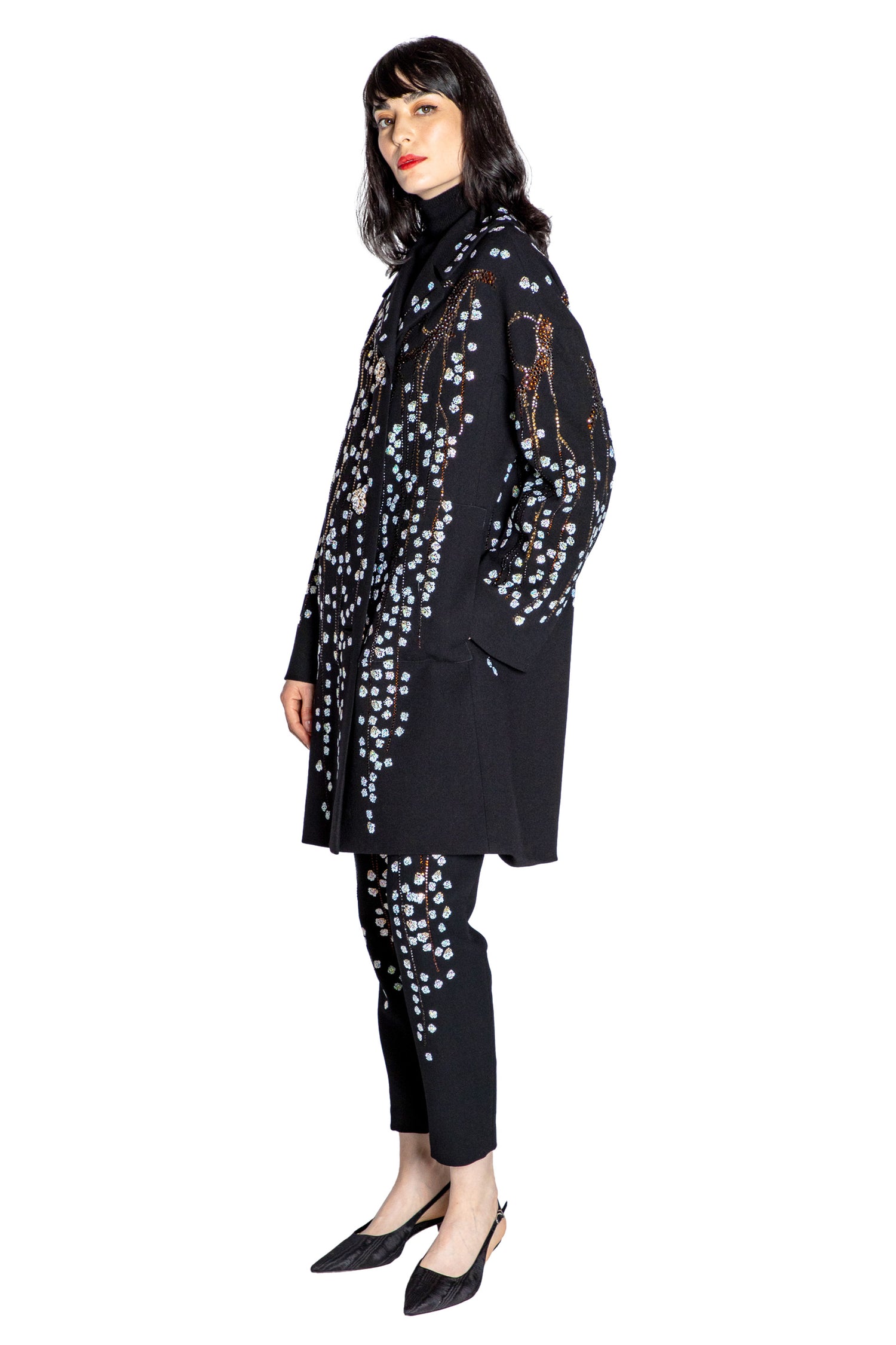 'SAKURA' L/S PATCH POCKET COAT - - Libertine