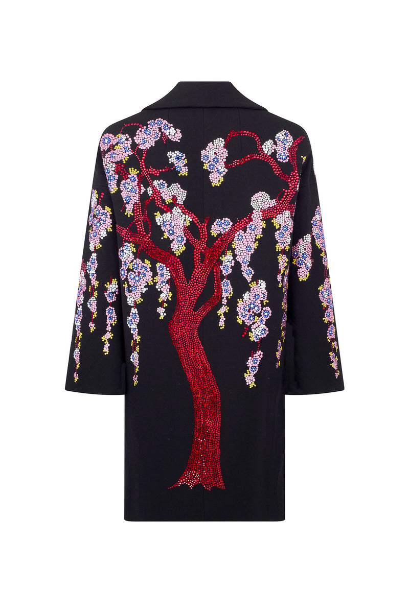 'DECO BLOSSOMS' L/S PATCH POCKET COAT - - Libertine