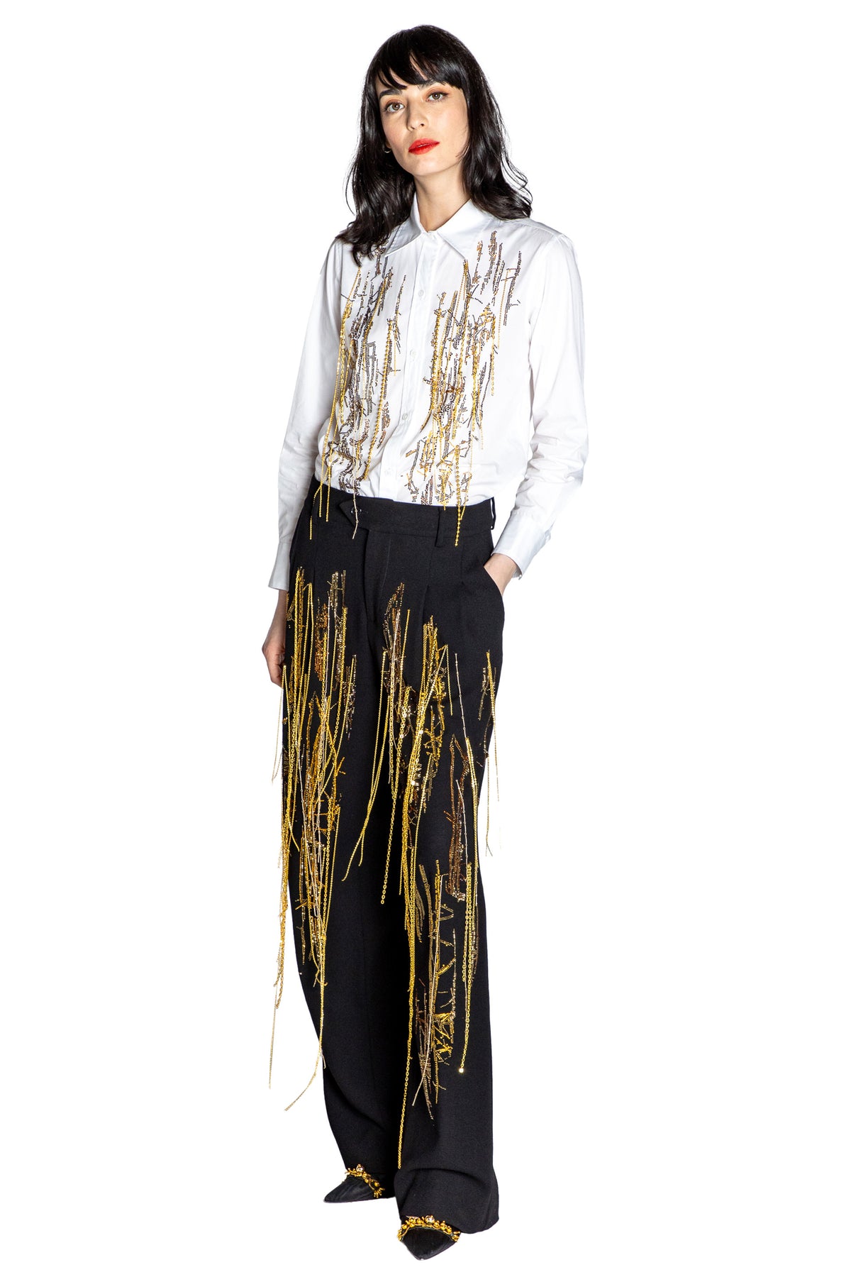 'UNCHAINED MELODY' BAGGY TROUSER - - Libertine