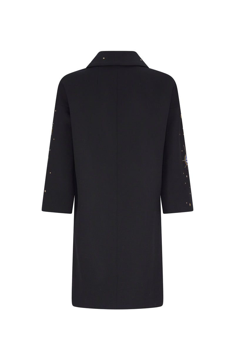'AGE OF AQUARIUS' PATCH POCKET COAT - - Libertine