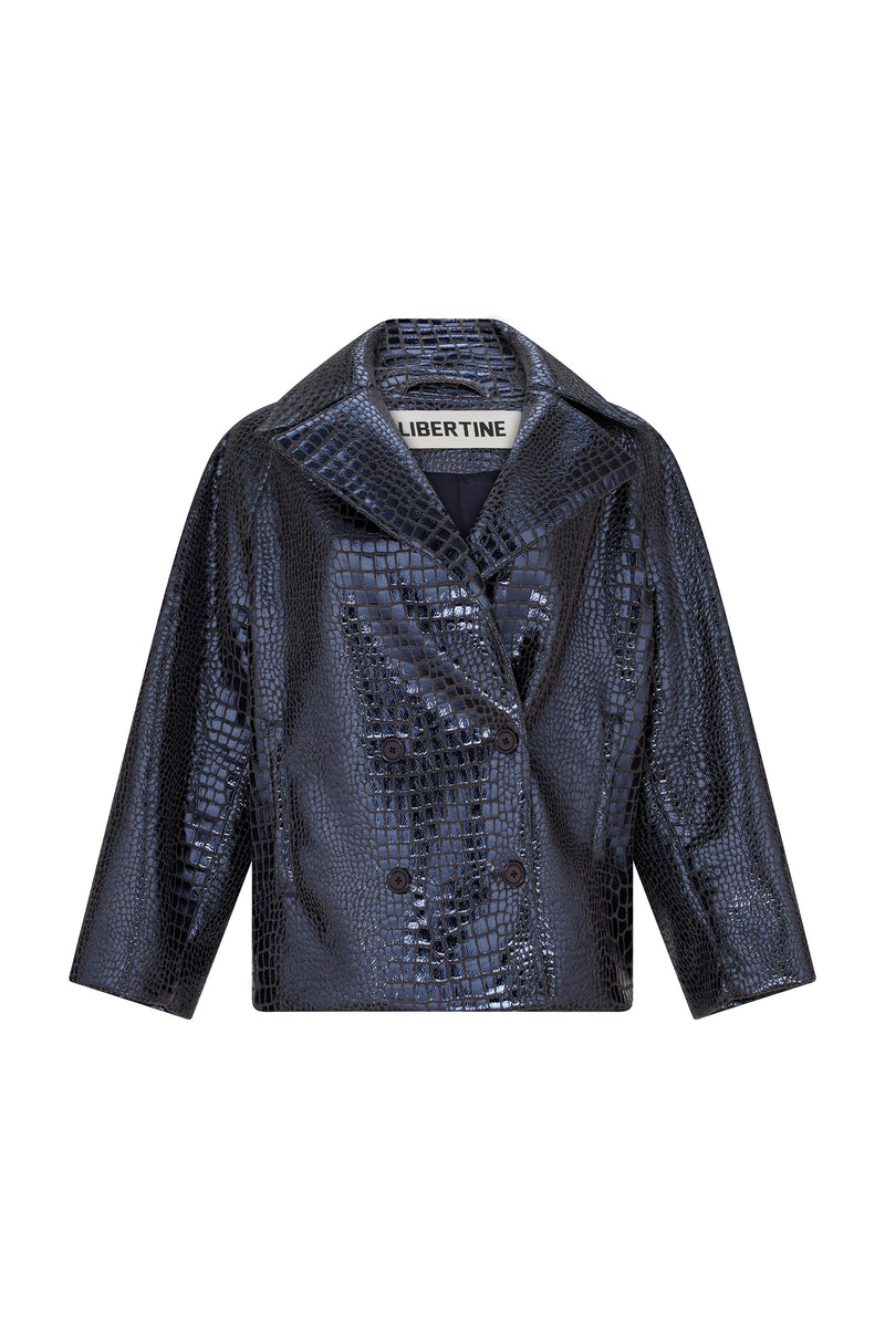 'CROCO' DEAUVILLE JACKET - - Libertine