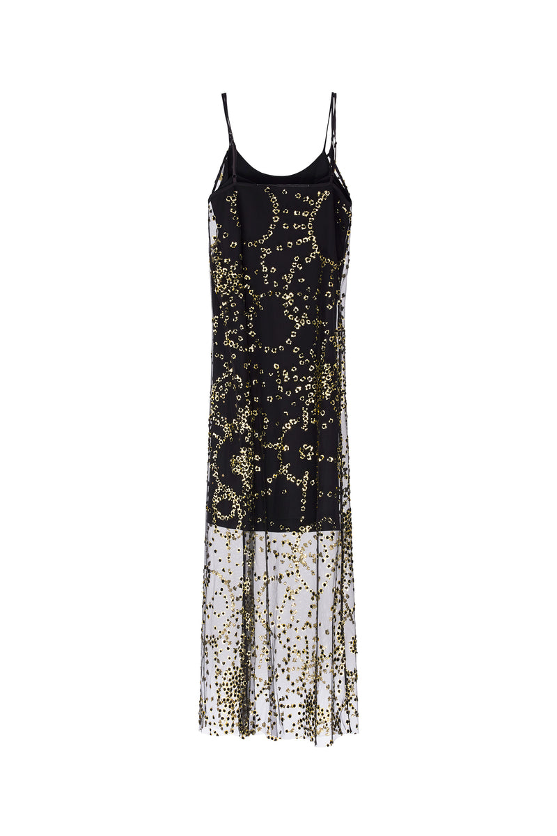 'AGE OF AQUARIUS' LAYERED SLIP DRESS - - Libertine