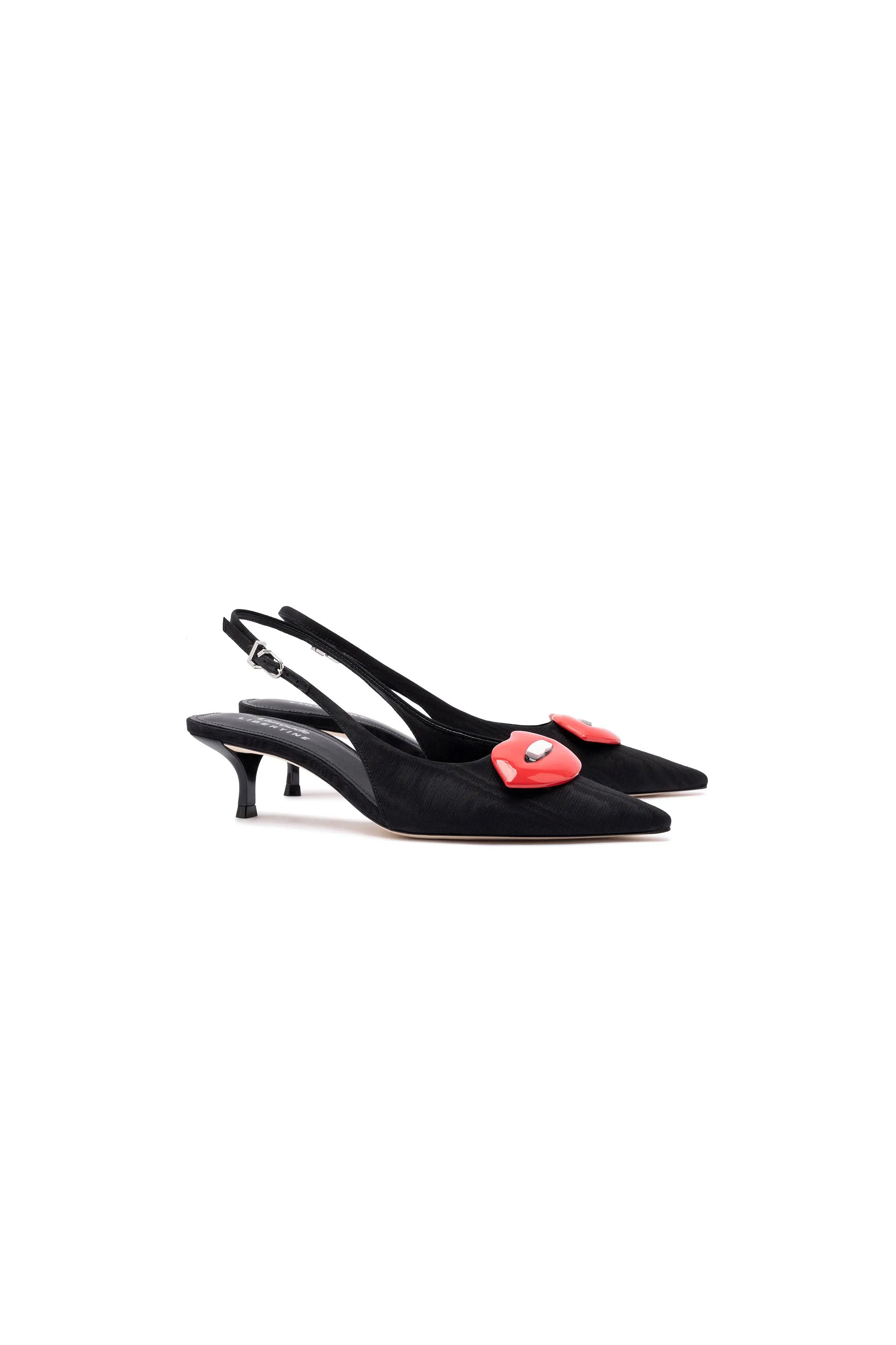 Larroudé x Libertine Lips Low Pump - Womens - Shoes - Pumps - Libertine