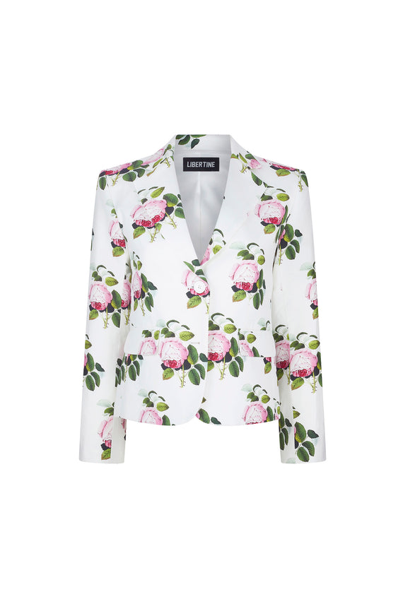 'ENGLISH GARDEN' L/S SHORT BLAZER - - Libertine - Main image