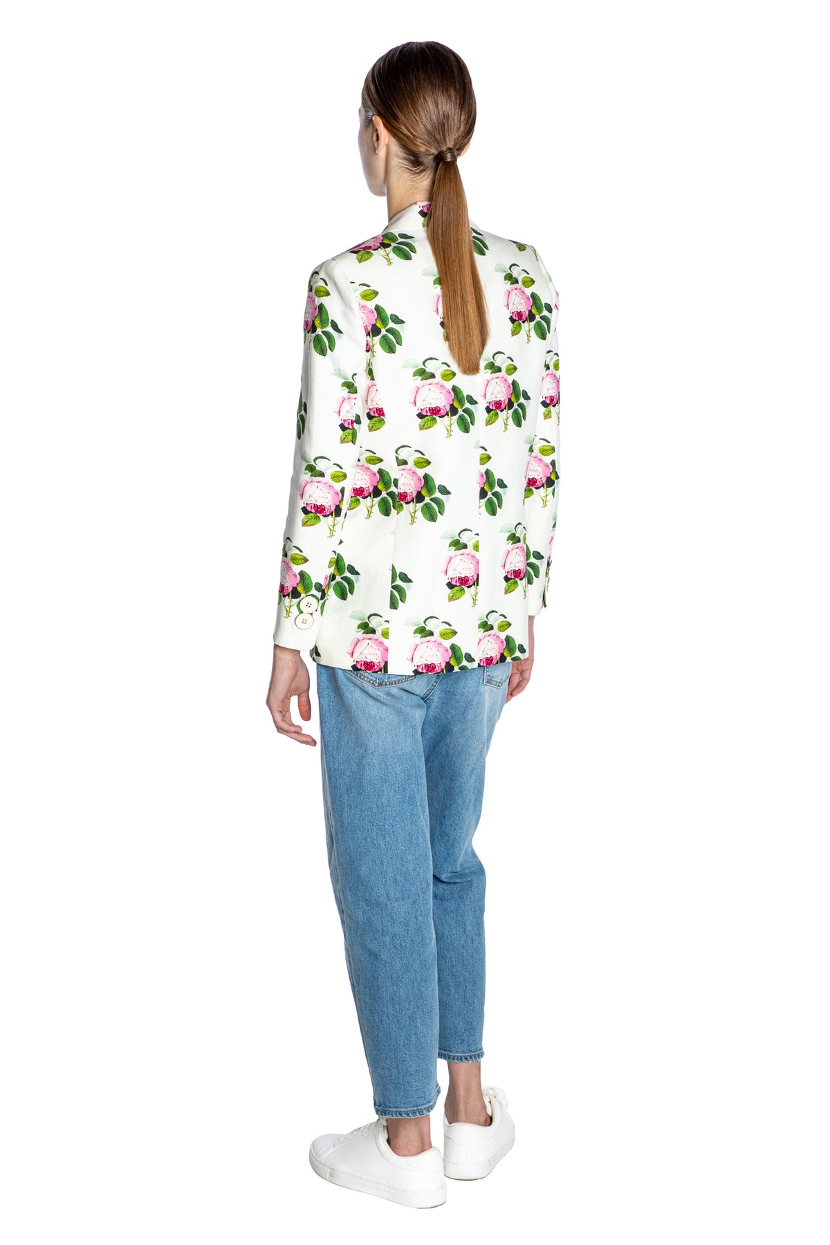 'ENGLISH GARDEN' L/S SHORT BLAZER - - Libertine