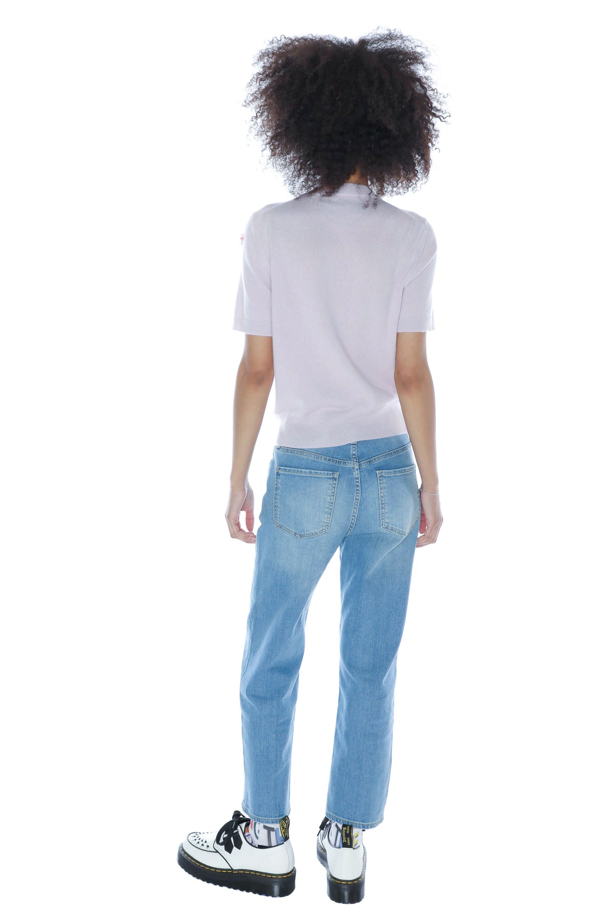 'GLASS FLOWERS' SHORT SLEEVE PULLOVER -  - Libertine