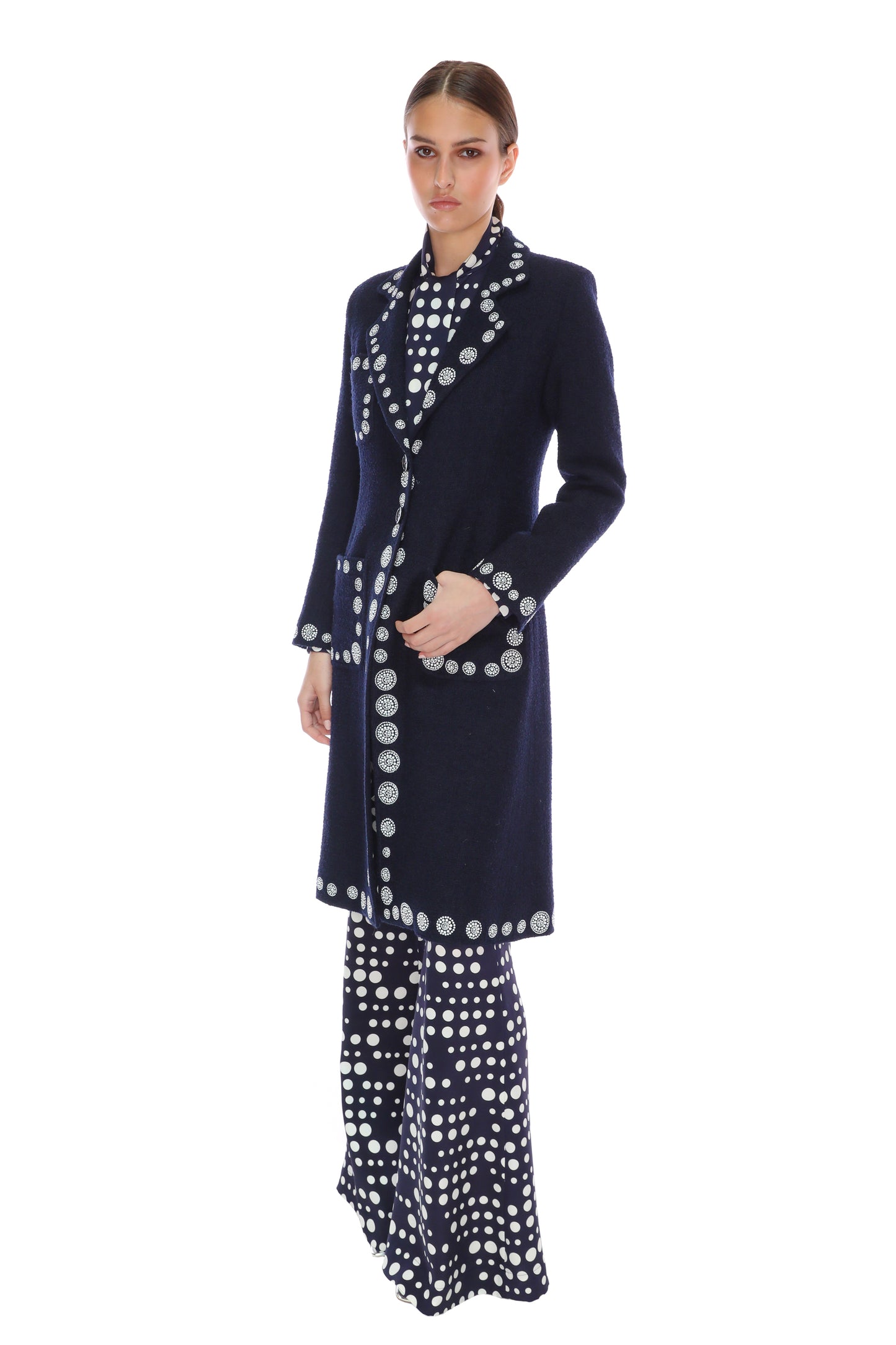 'DOT DOTISM' MIDI COAT -  - Libertine