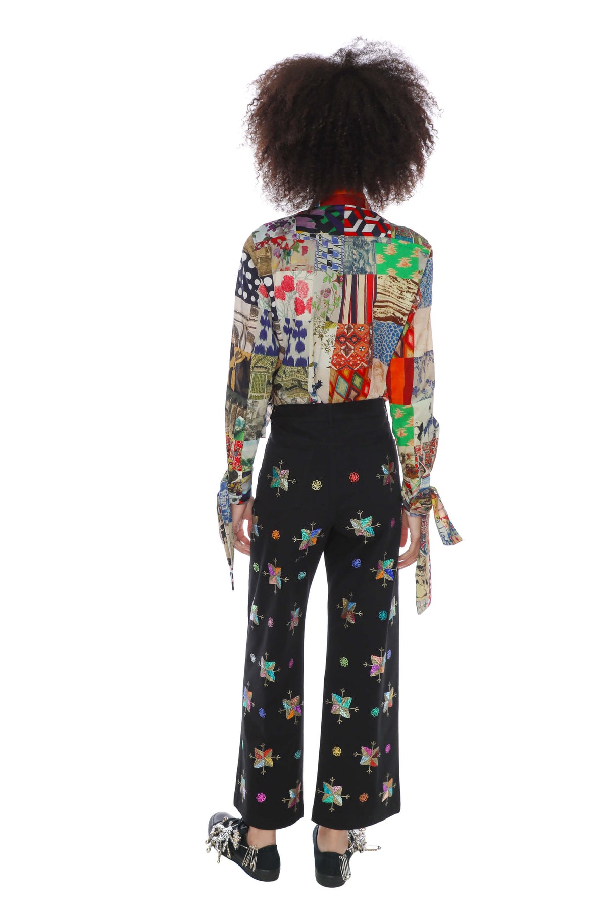 'ATLAS MOUNTAINS' CROPPED WIDE LEG PANT -  - Libertine