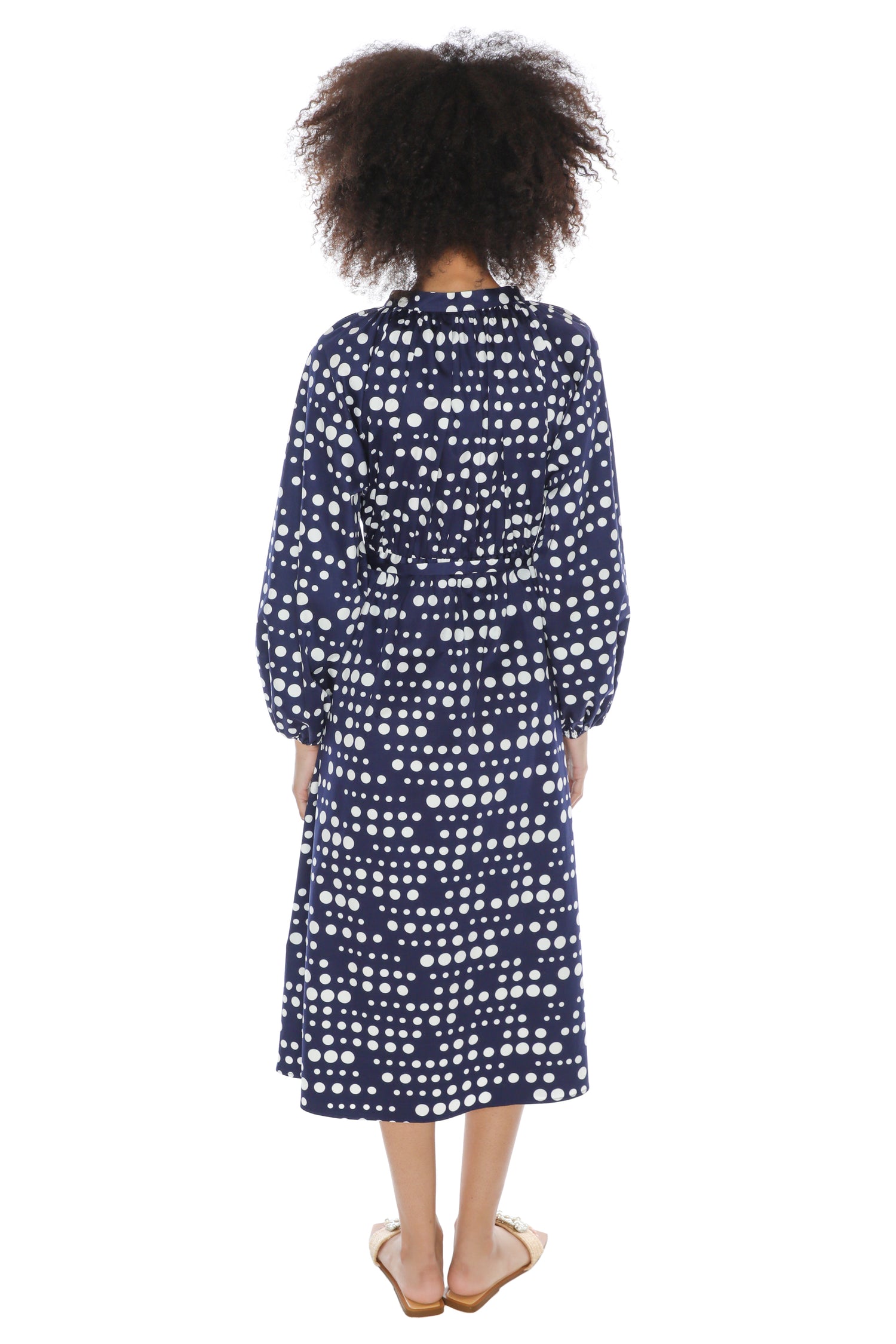 'DOT DOTISM' LINDSEY DRESS - DRESSES - Libertine