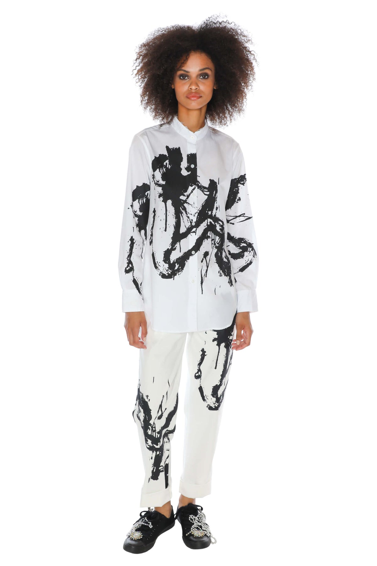 'NEO-EXPRESSIONISM' WOMEN'S CHINOS -  - Libertine