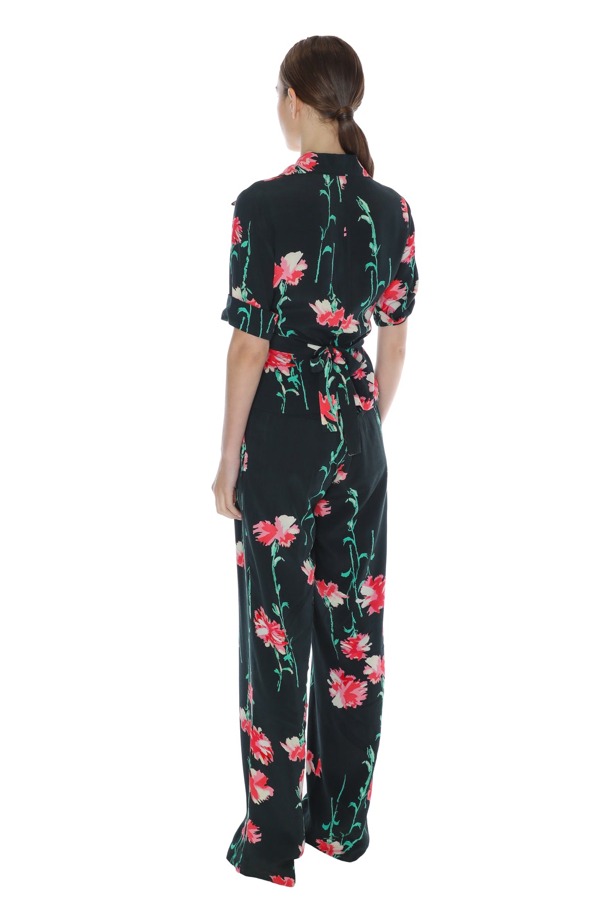 'CECIL BEATON PINK CARNATION' JAZZY BLOUSE -  - Libertine