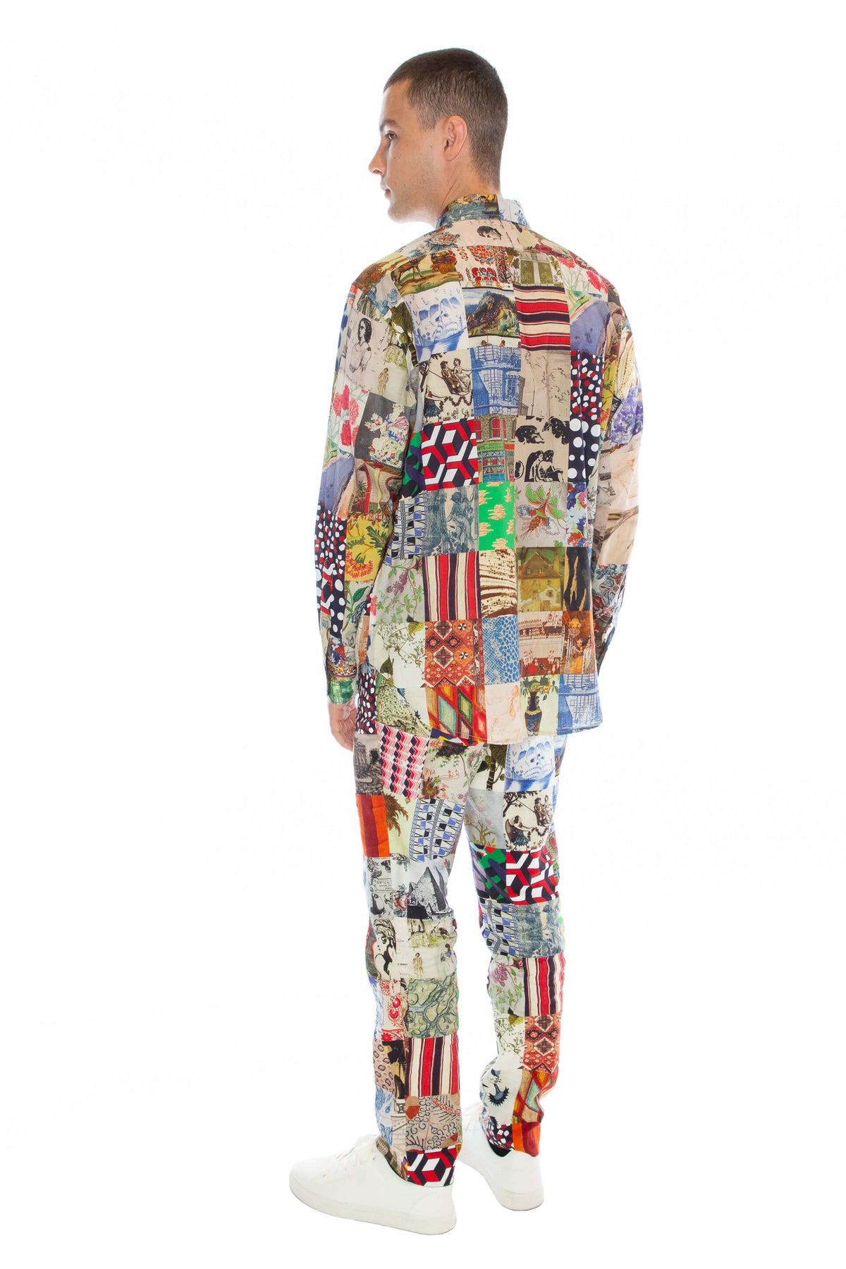 'BLOOMSBURY COLLAGE' CLASSIC SHIRT - CLASSIC SHIRTS - Libertine