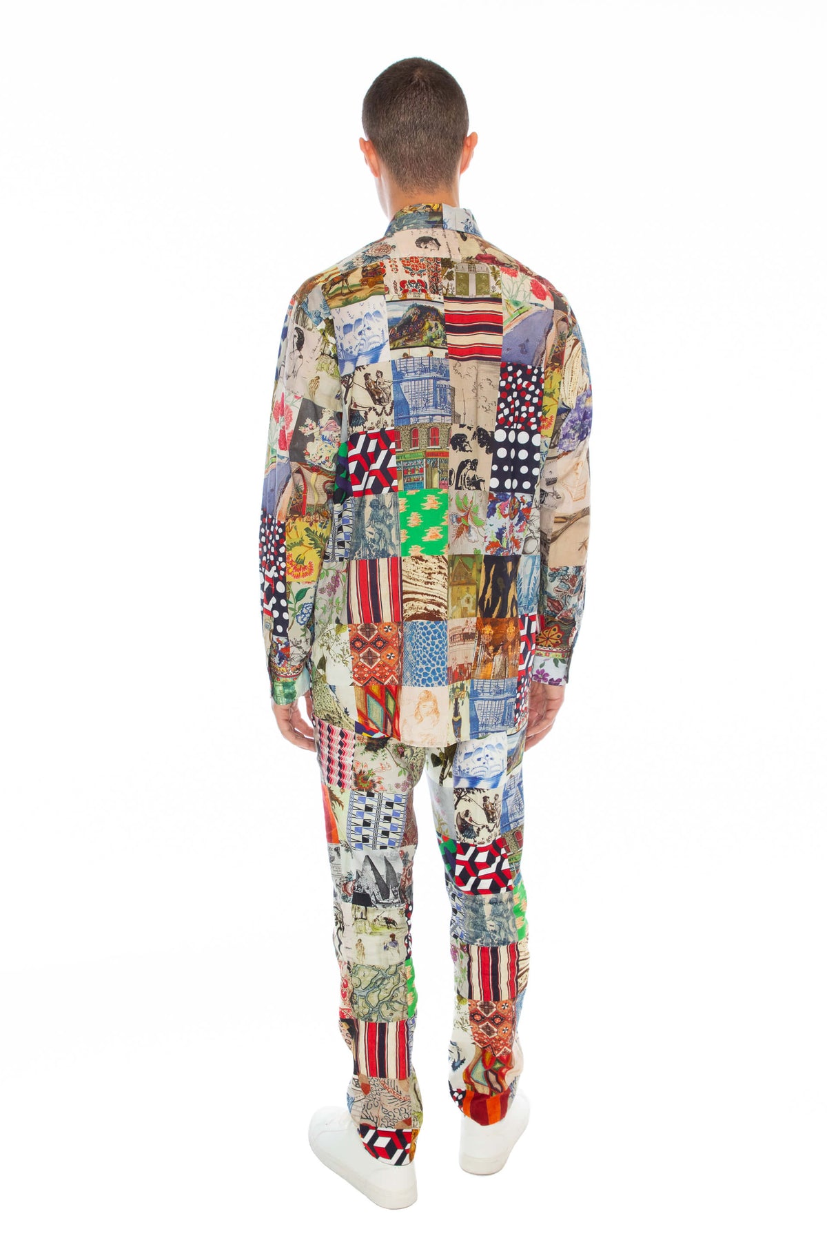 'BLOOMSBURY COLLAGE' CLASSIC SHIRT - CLASSIC SHIRTS - Libertine
