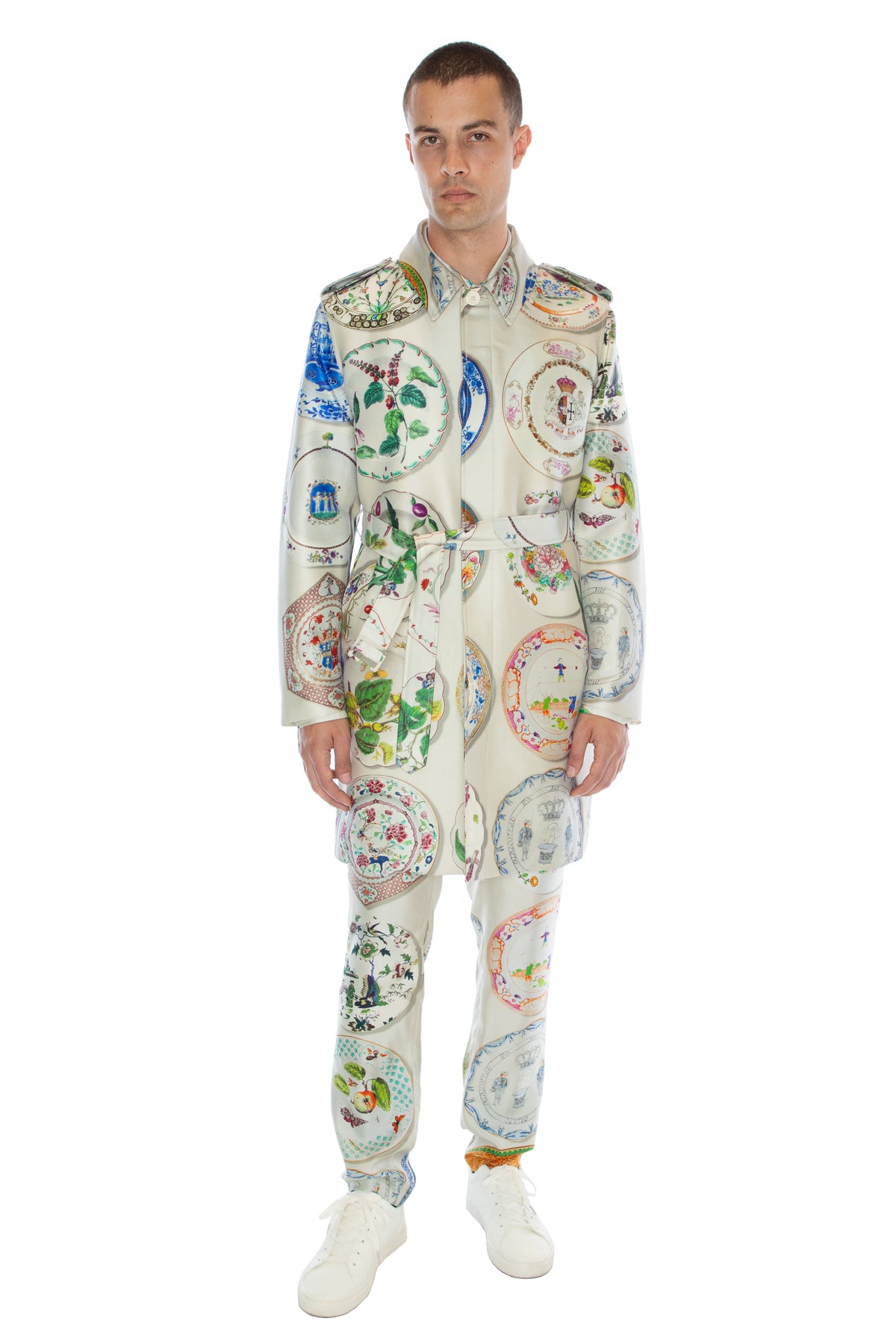 'CHELSEA PLATES' SIMPLE TRENCH - COATS - Libertine