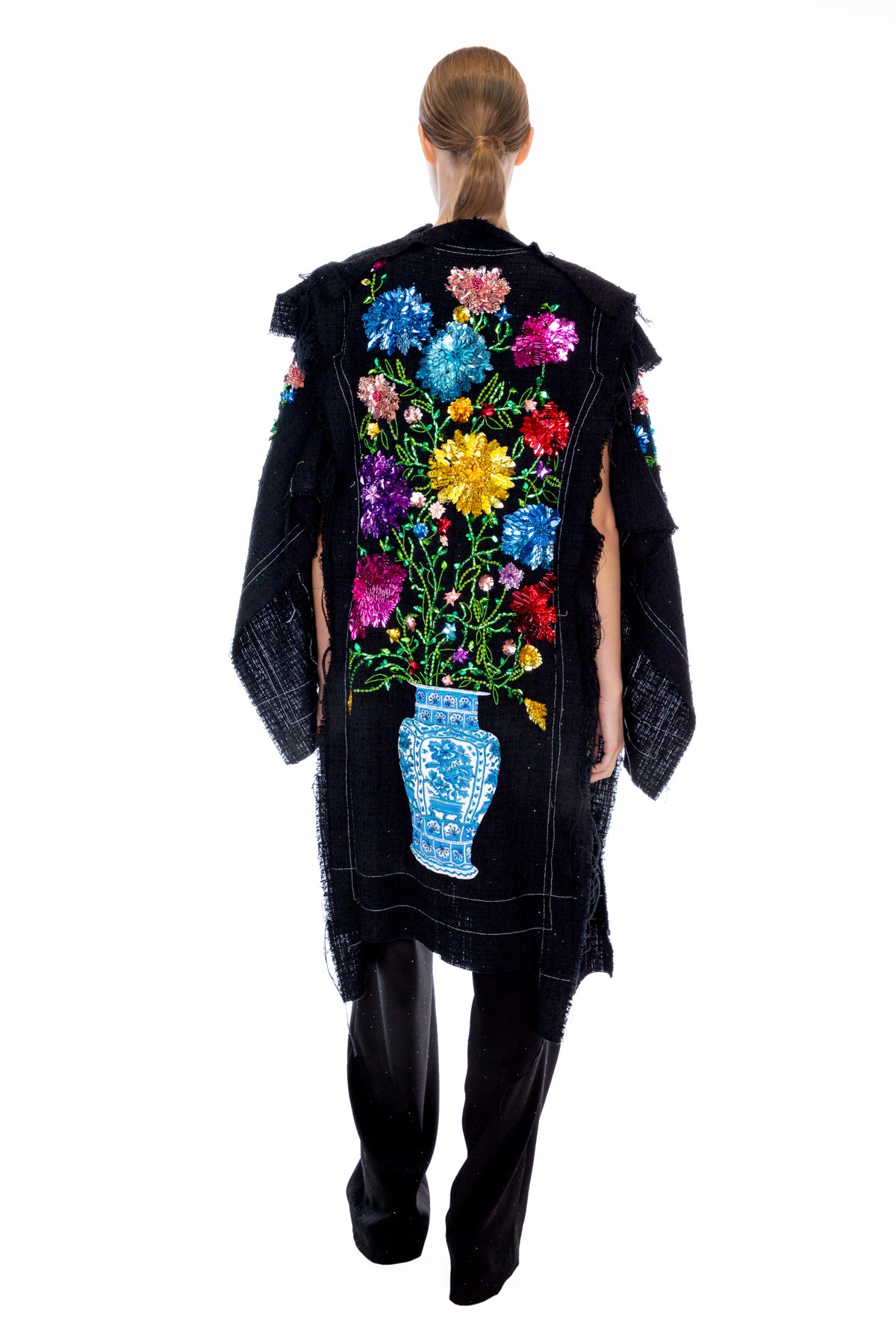 'MULTI GARDEN' DECONSTRUCTED CAPELET -  - Libertine
