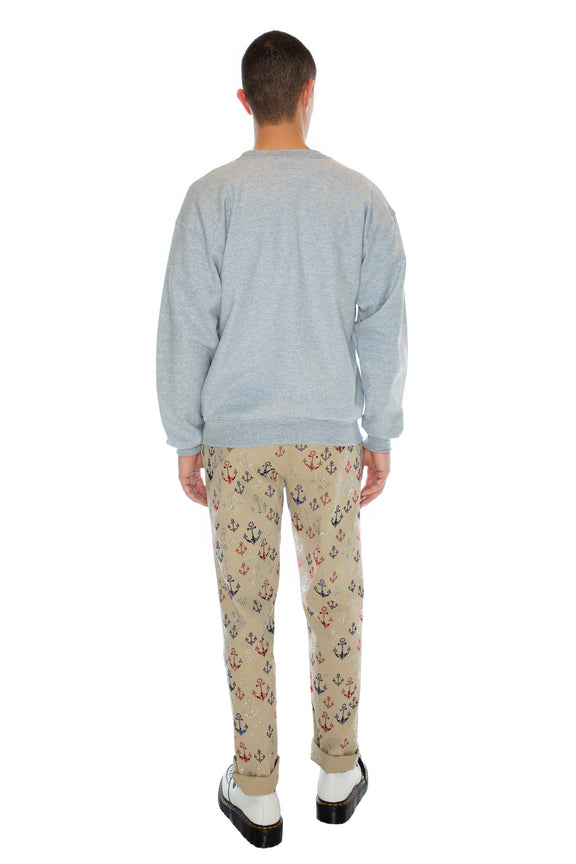 'WOLFY' CREWNECK SWEATSHIRT -  - Libertine