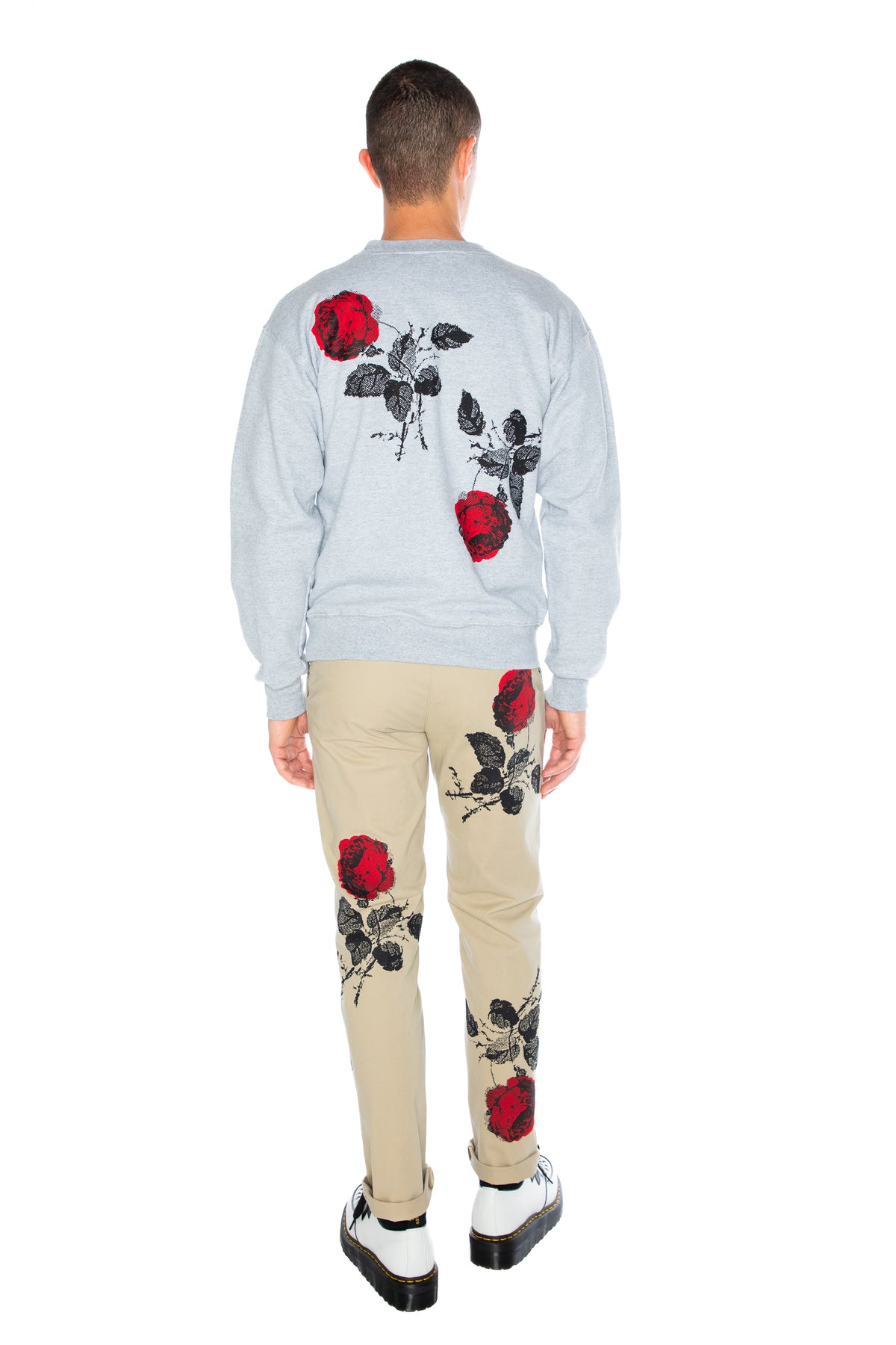 'STONE ROSES' CREWNECK SWEATSHIRT - SWEATSHIRTS - Libertine