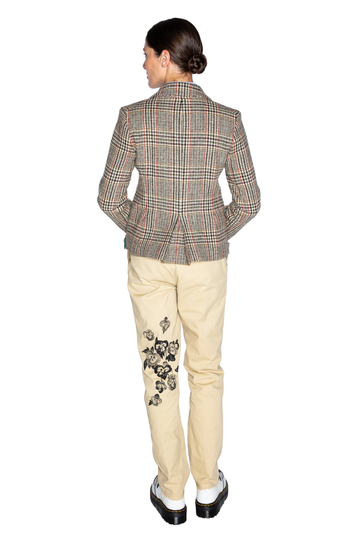 'MEMORY VASE' L/S SHORT BLAZER -  - Libertine