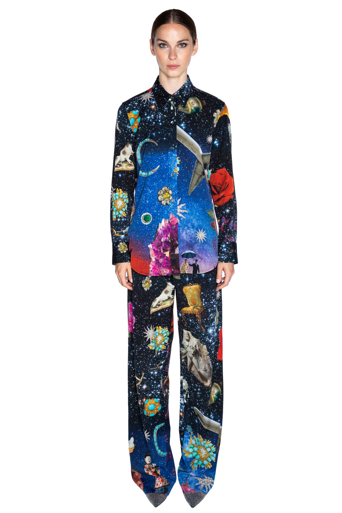'STARRY NIGHT REDUX' NEW CLASSIC SHIRT - - Libertine