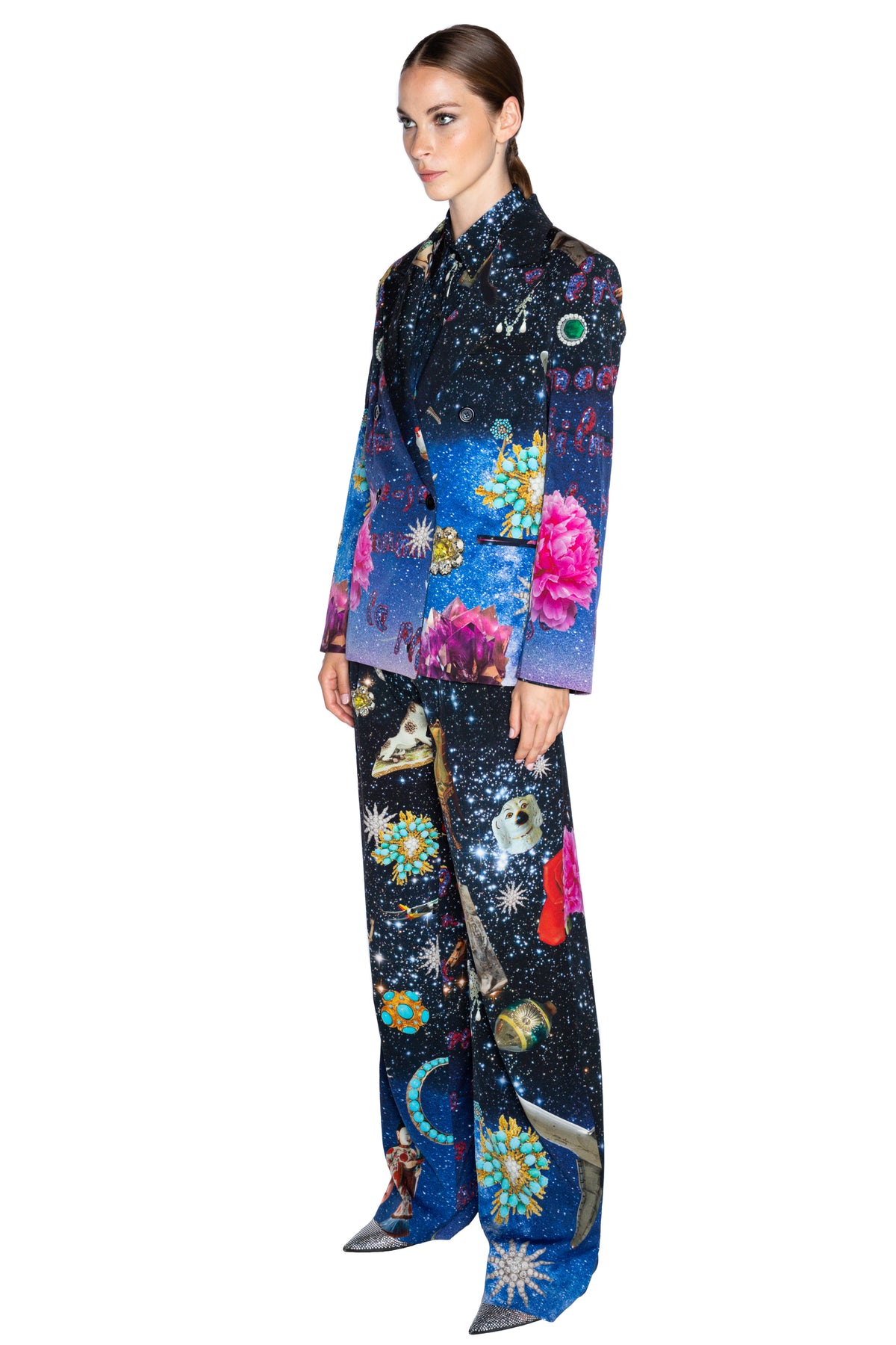 'STARRY NIGHT REDUX' DOUBLE BREASTED JACKET - - Libertine