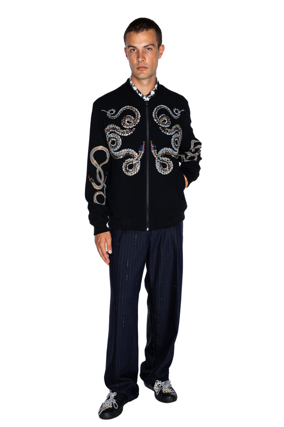 'REPTILIAN' BOMBER JACKET -  - Libertine