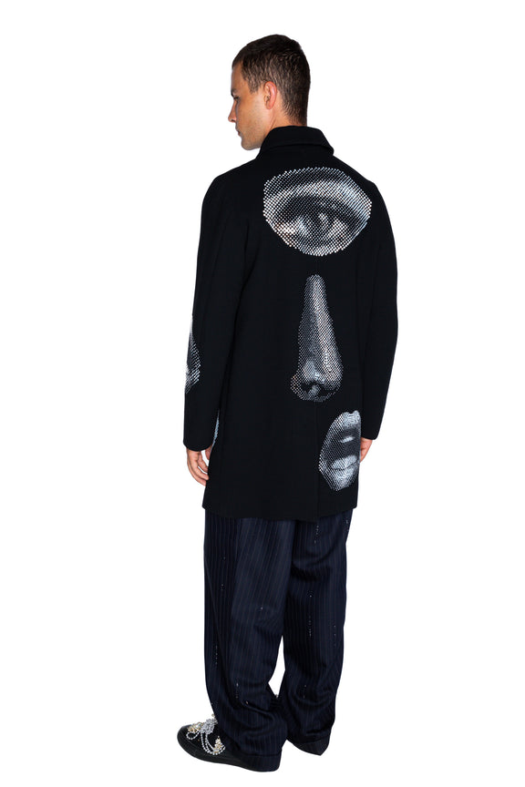 'FIVE SENSES CRYSTAL' MAC COAT -  - Libertine