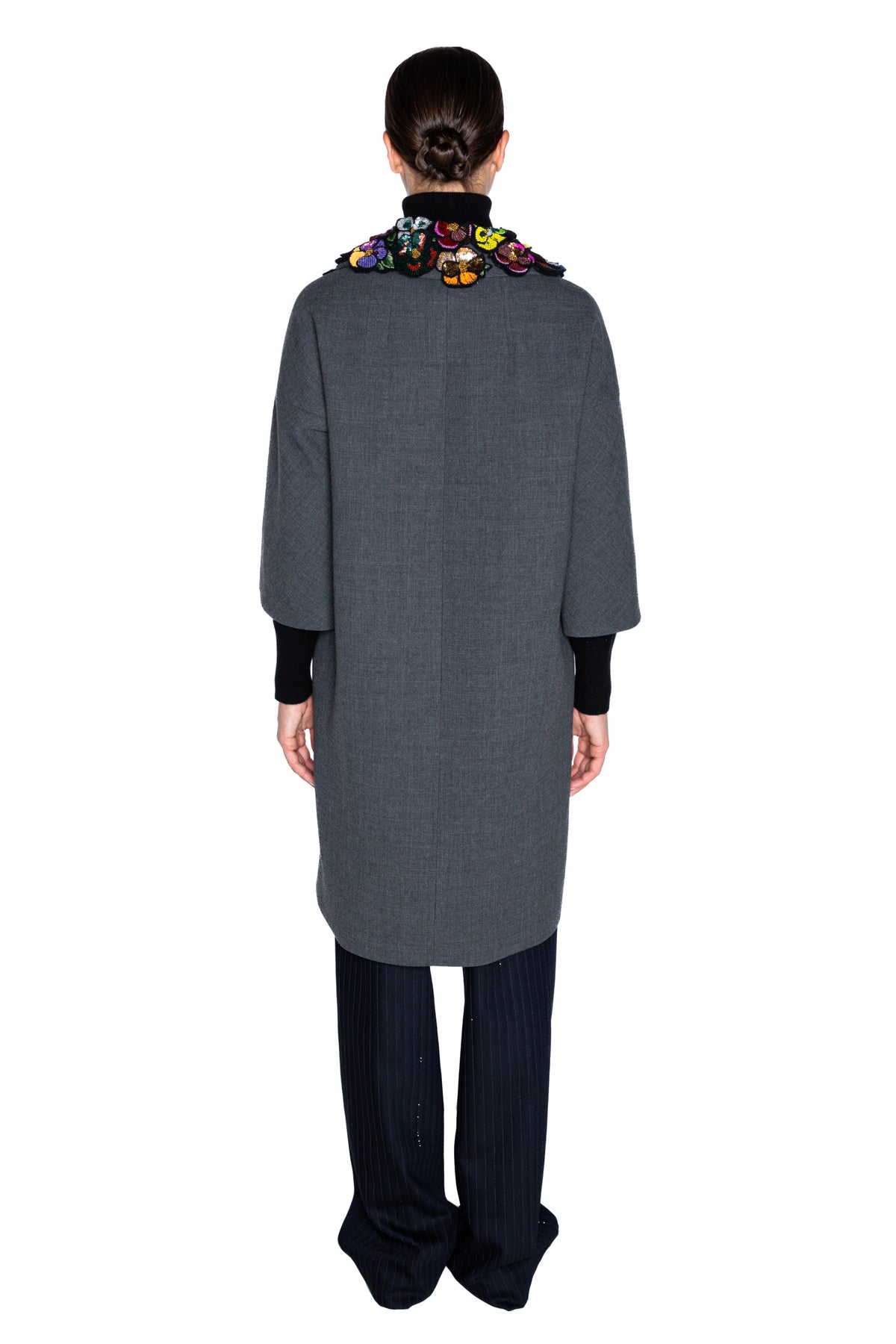 'PANSY GARDEN PATCH' PATCH POCKET COAT -  - Libertine