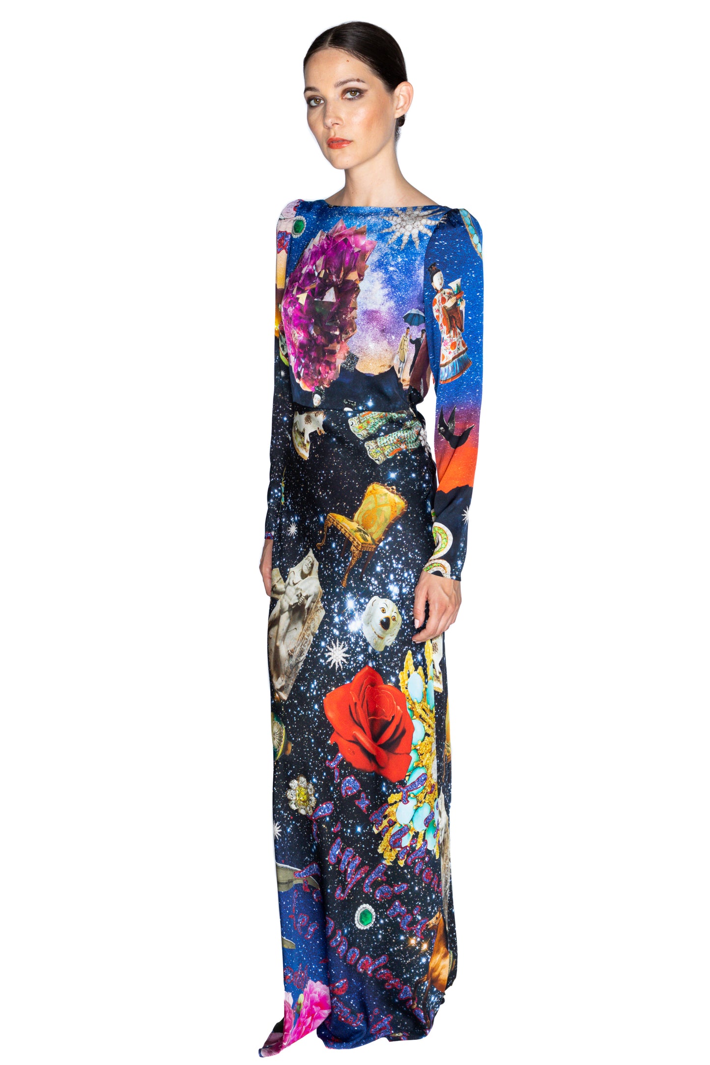 'STARRY NIGHT REDUX' LOOK BACK GOWN - - Libertine