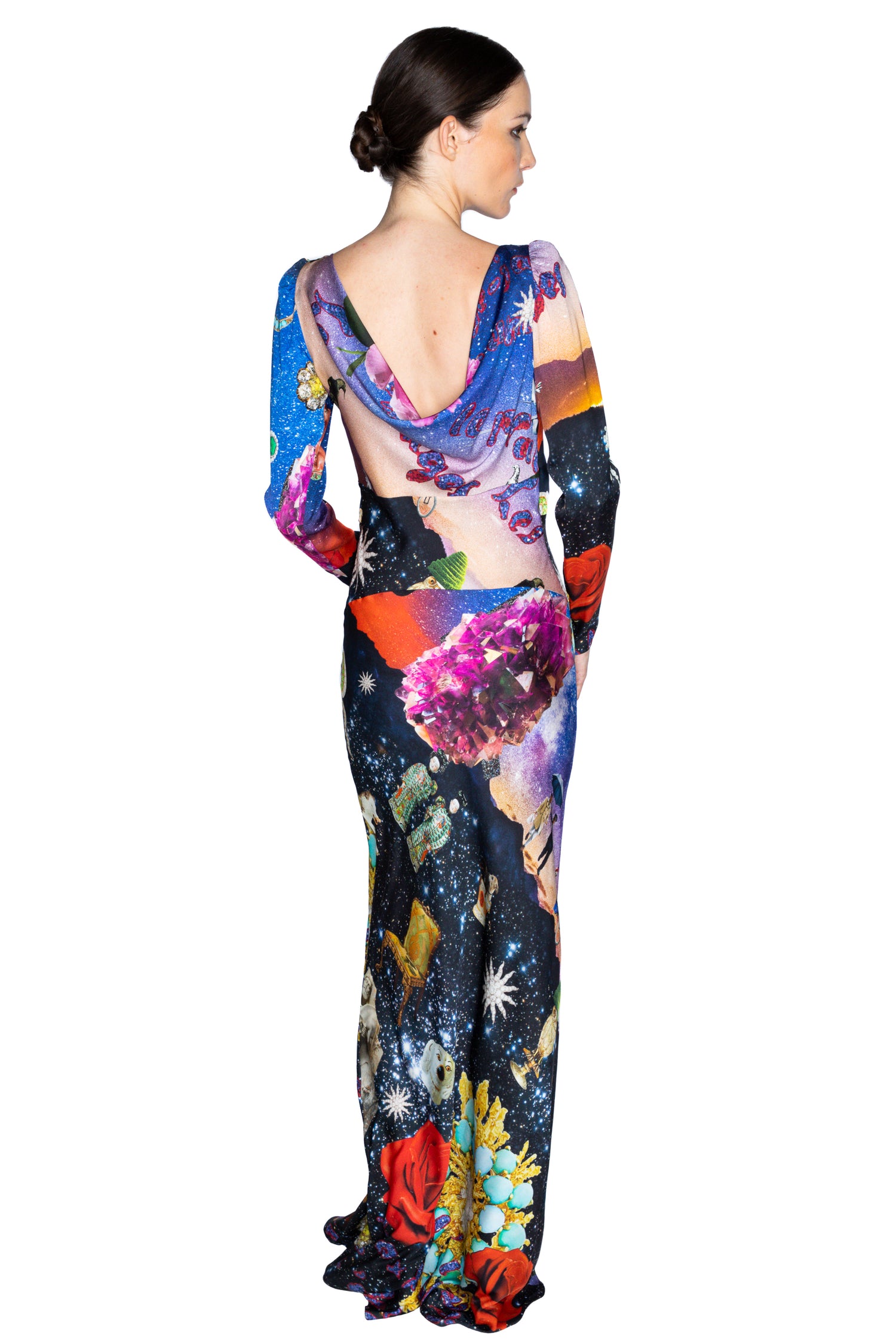 'STARRY NIGHT REDUX' LOOK BACK GOWN - - Libertine