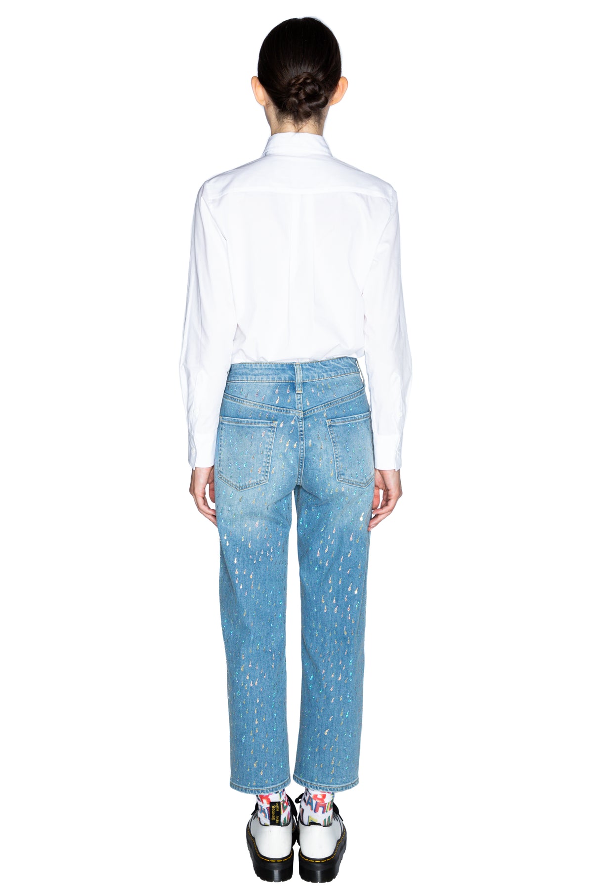 'OIL SLICK' BOYFRIEND JEAN - - Libertine