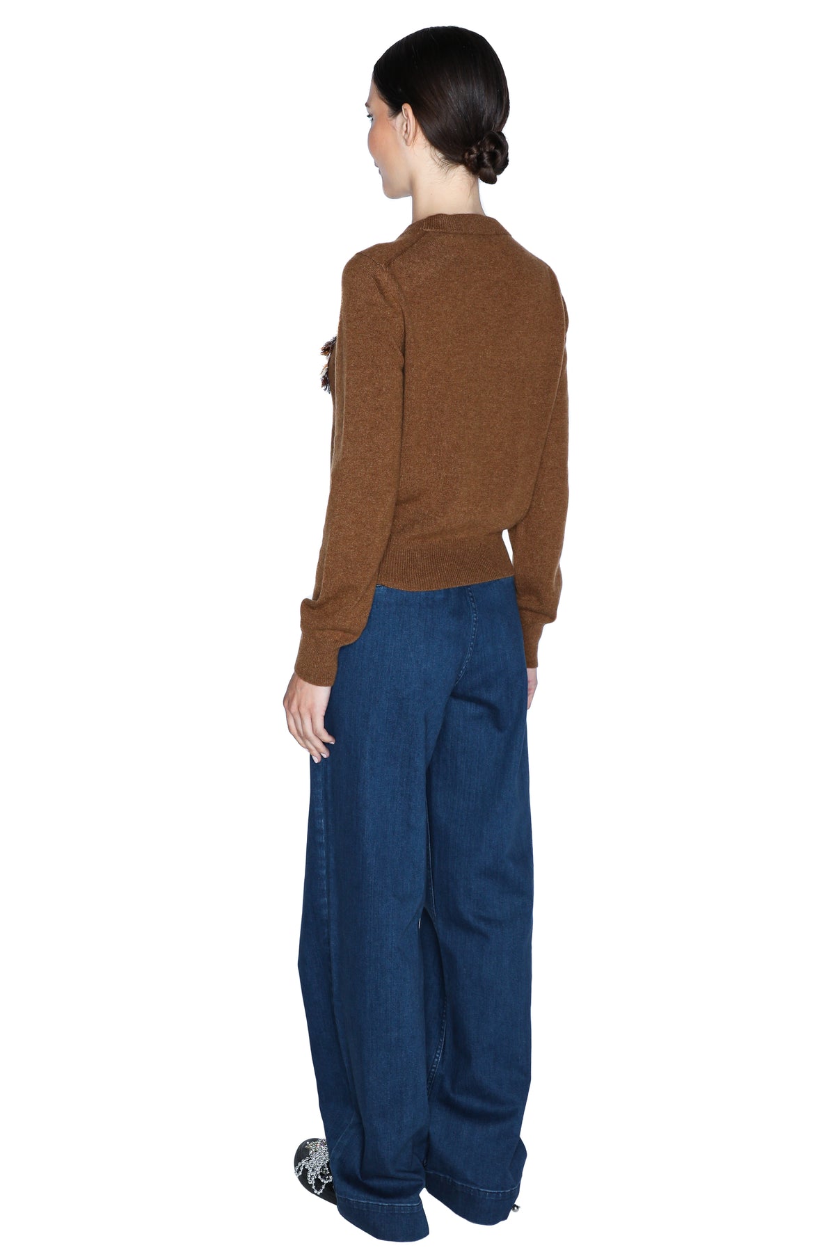'WESTMINSTER' SHRUNKEN PULLOVER SWEATER - - Libertine