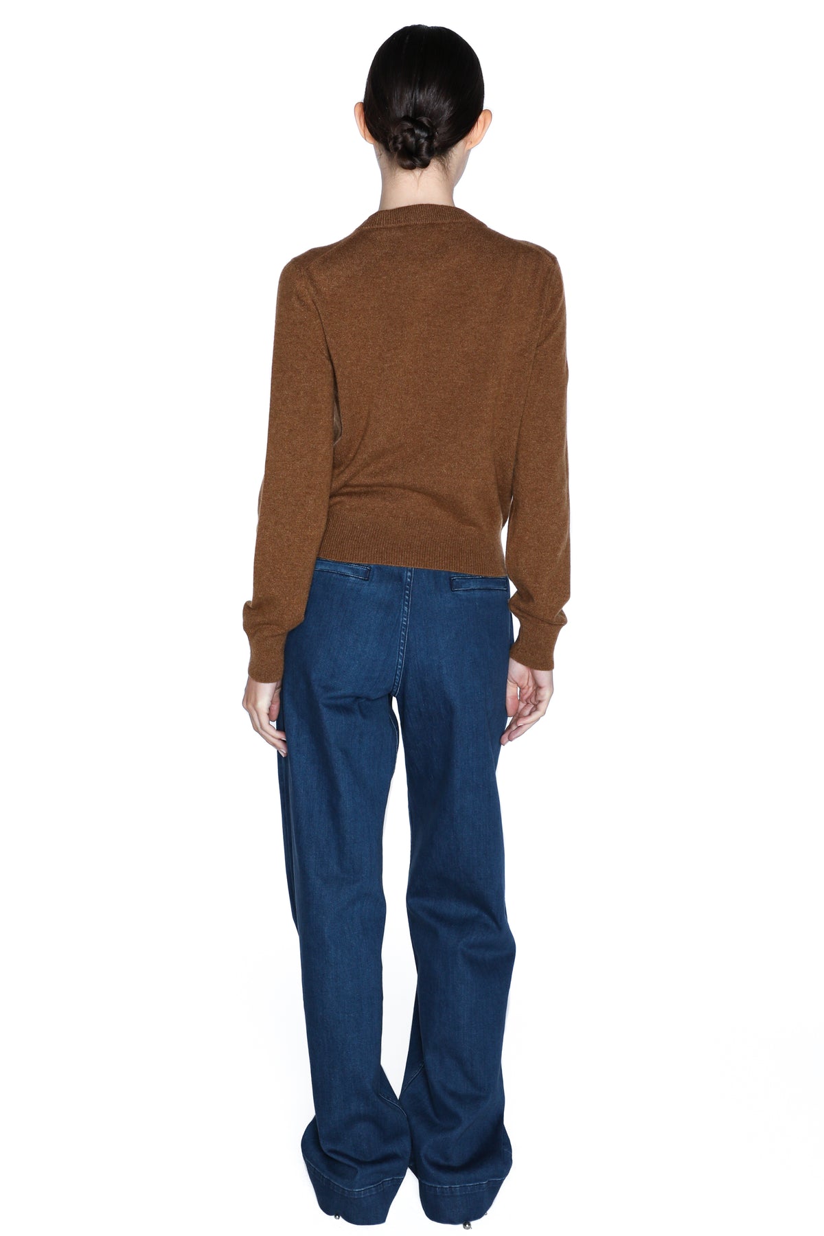 'WESTMINSTER' SHRUNKEN PULLOVER SWEATER - - Libertine