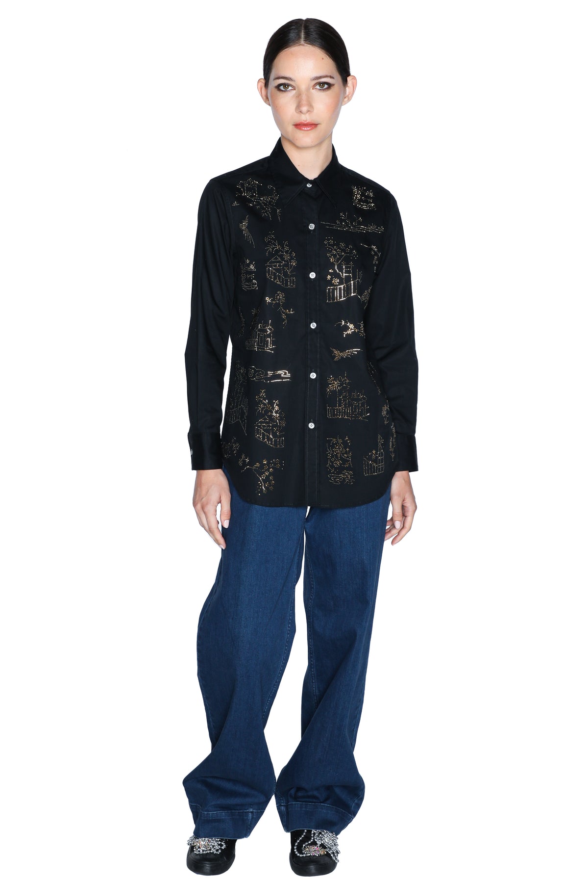'CHINOISERIE' NEW CLASSIC SHIRT - - Libertine