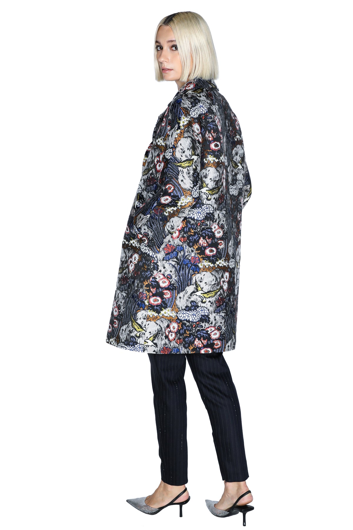 'SCHOLARS ROCK' NOTCHED LAPEL COAT - - Libertine