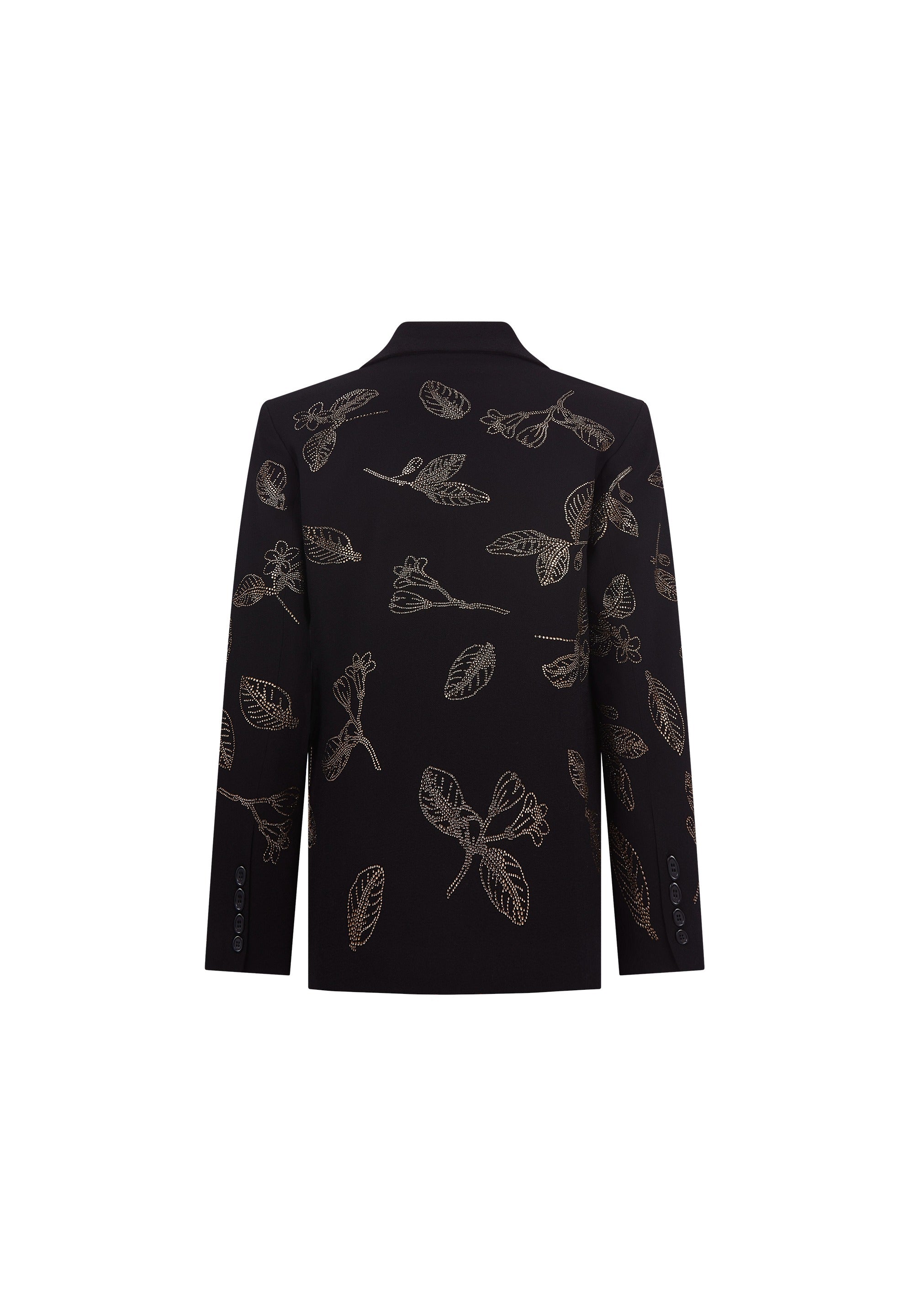 'GOLDEN LEAVES' DOUBLE BREASTED BLAZER -  - Libertine