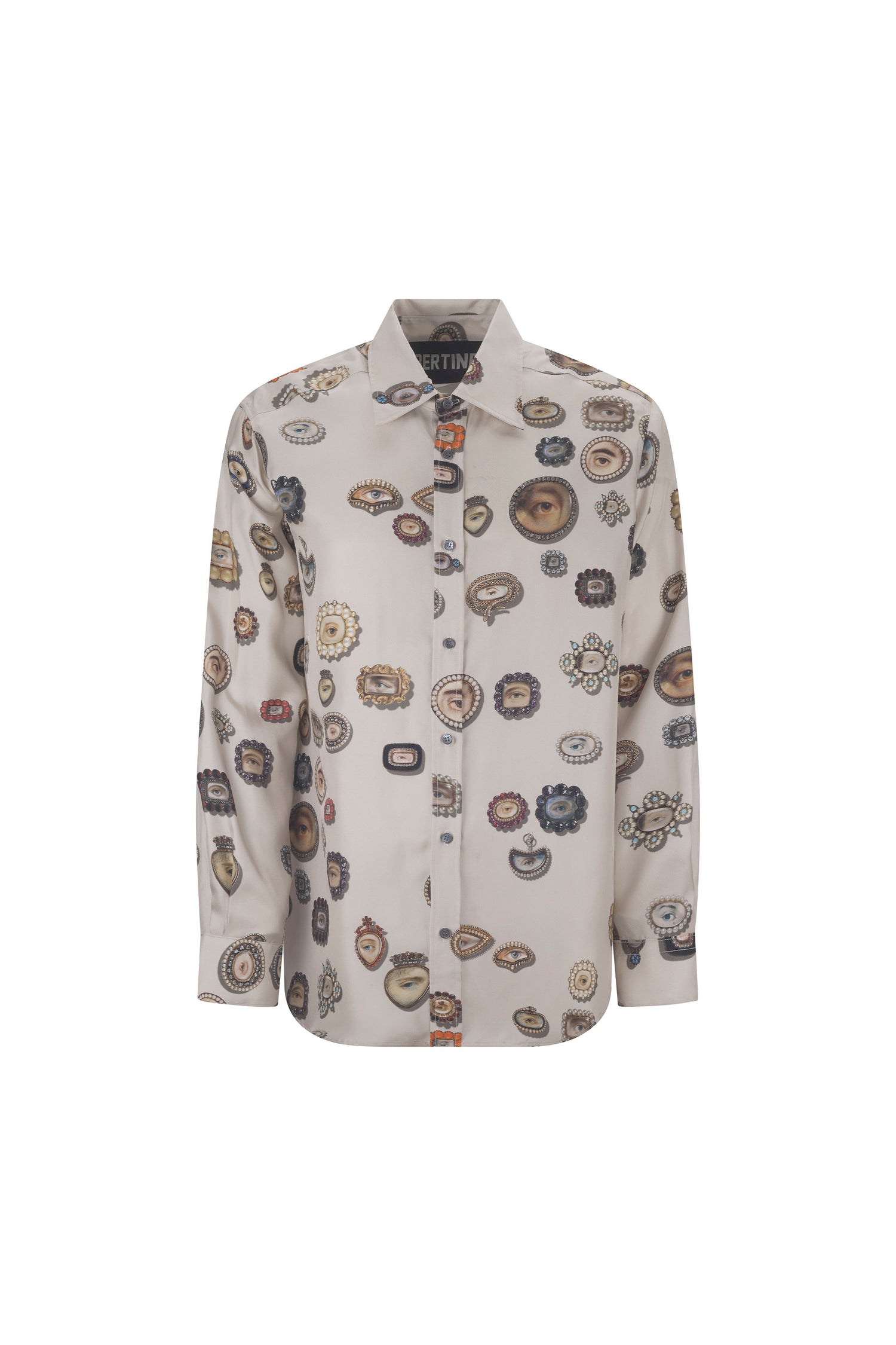 'IVORY LOVERS EYES' CLASSIC SHIRT -  - Libertine