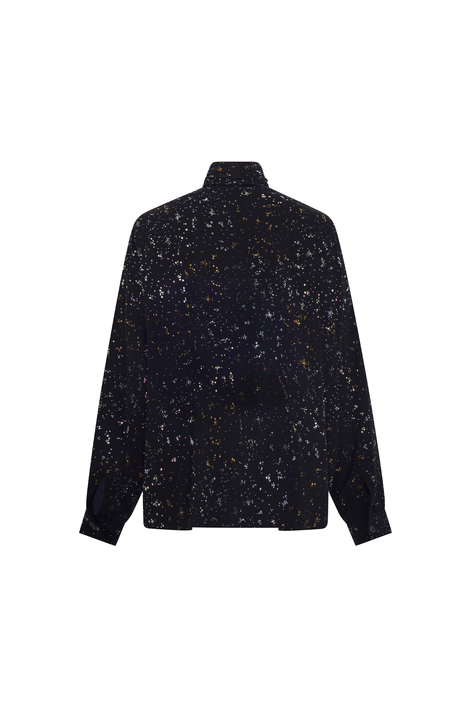 'METEOR SHOWER' TIE BLOUSE - - Libertine