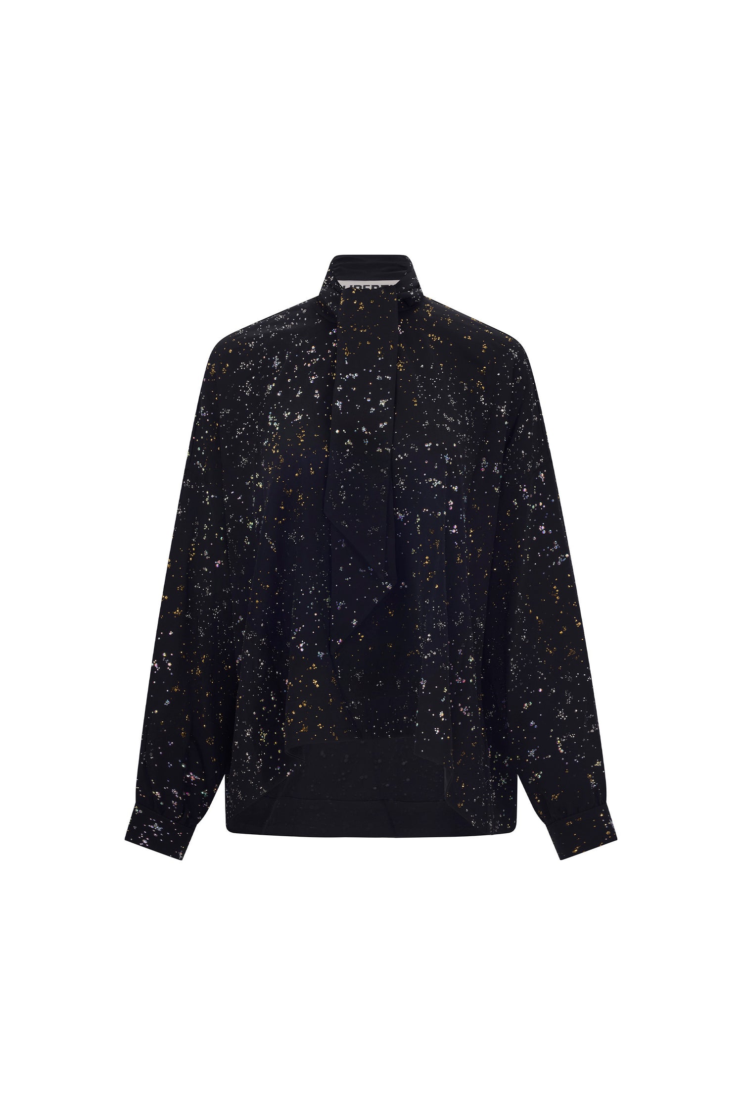 'METEOR SHOWER' TIE BLOUSE - - Libertine