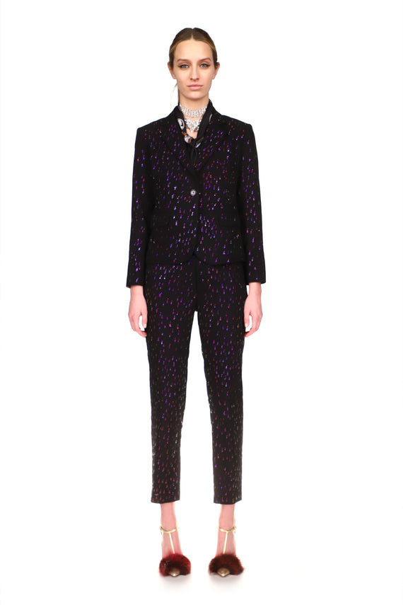 'OIL SLICK' SLIM TROUSER - Women's Bottoms - Libertine - Main image