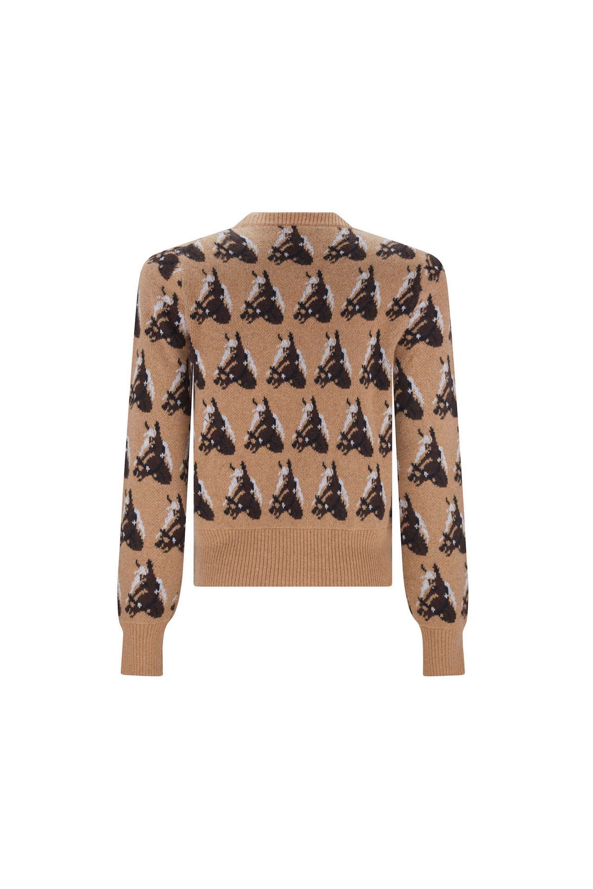 'VERY HORSEY' SHRUNKEN PULLOVER SWEATER - SWEATERS - Libertine