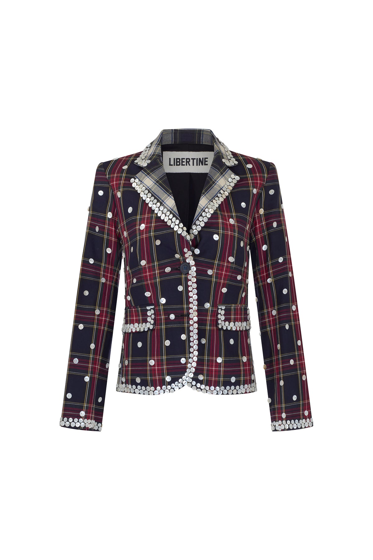 'ALL MODS CON' BUTTONS BLAZER - BLAZERS - Libertine