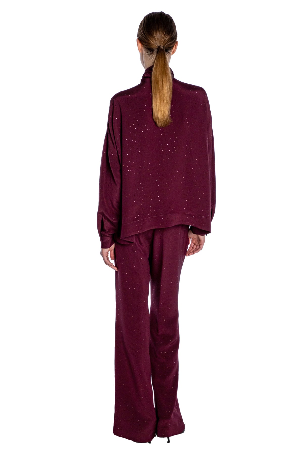 'STARDUST' SYRAH TIE BLOUSE - TOPS - Libertine