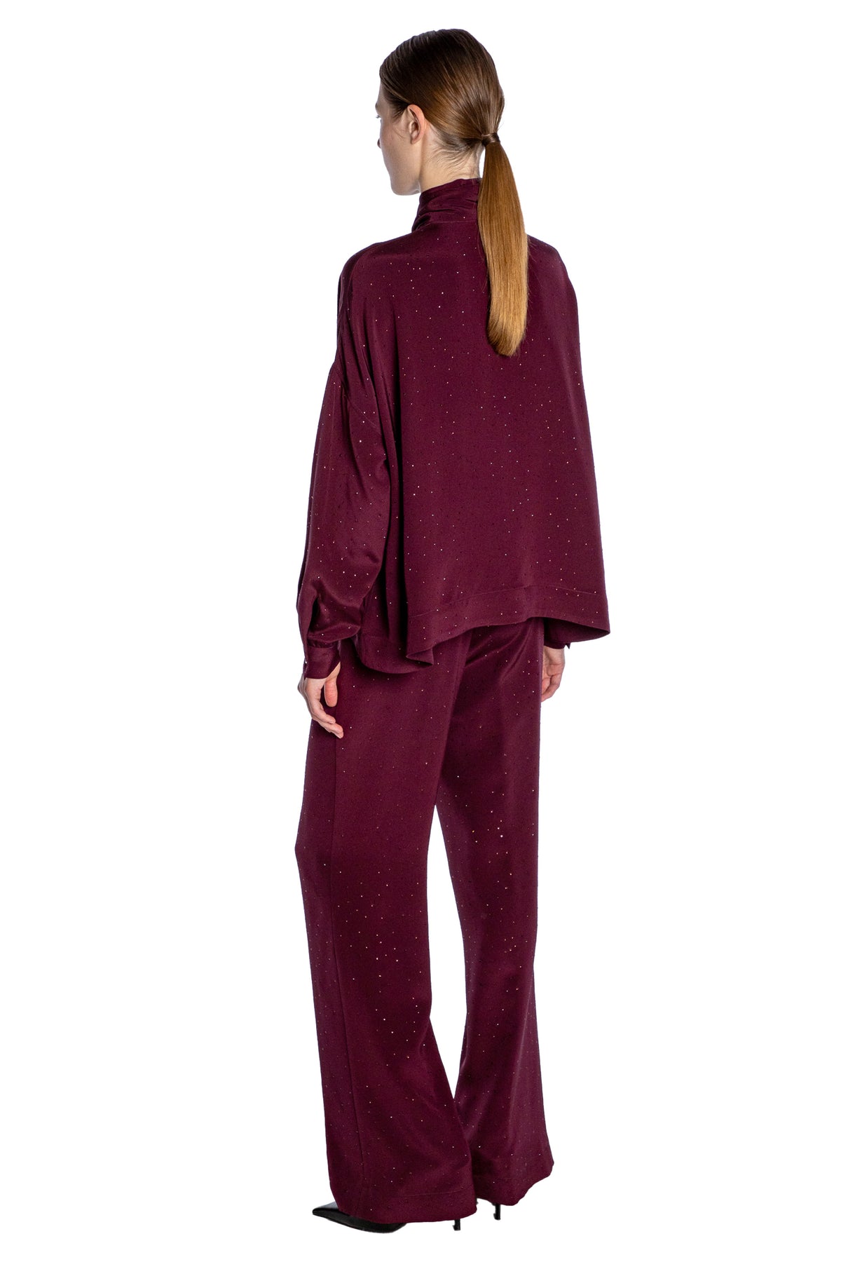 'STARDUST' SYRAH TIE BLOUSE - TOPS - Libertine