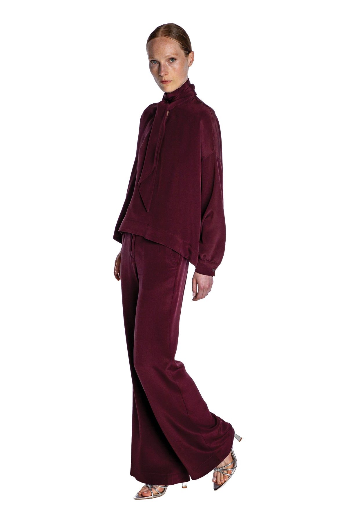 'SYRAH' TIE BLOUSE - TOPS - Libertine