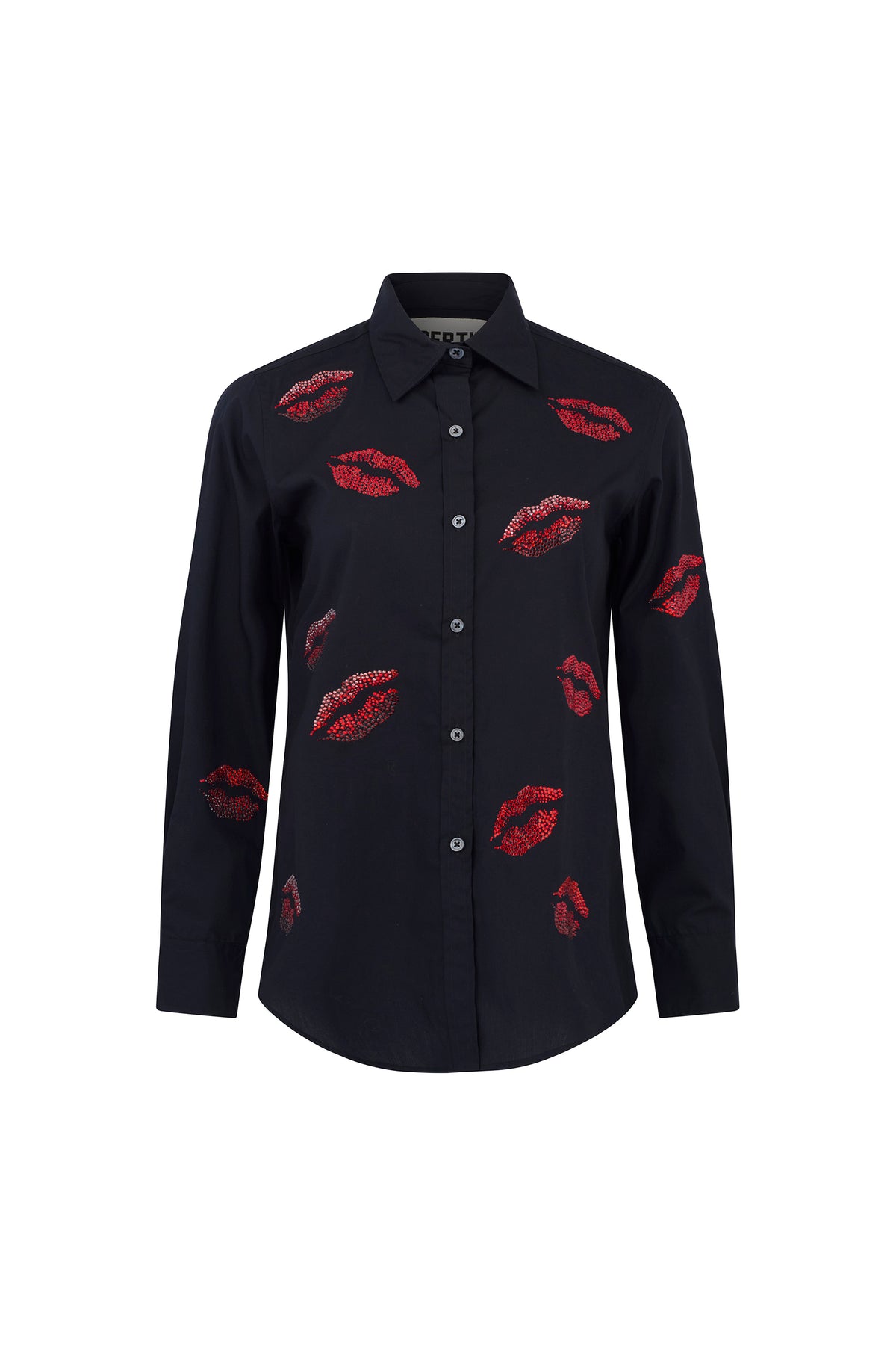 'BISOU' CRYSTAL NEW CLASSIC SHIRT - CLASSIC SHIRTS - Libertine