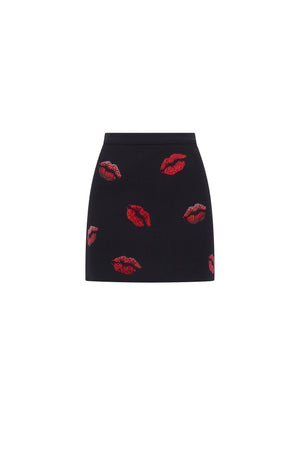 'BISOU' CRYSTAL MINI SKIRT