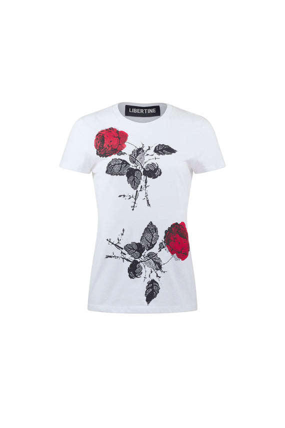 'STONE ROSES' SHORT SLEEVE T-SHIRT - T SHIRTS - Libertine - Main image